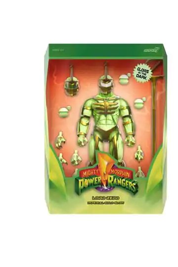 Mighty Morphin Power Rangers Ultimates! Figurka Akcji Lord Zedd Imperial Gold Glow 18 cm zdjęcie produktu