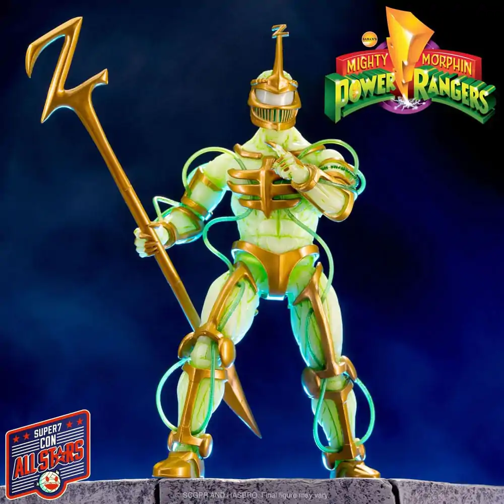 Mighty Morphin Power Rangers Ultimates! Figurka Akcji Lord Zedd Imperial Gold Glow 18 cm zdjęcie produktu