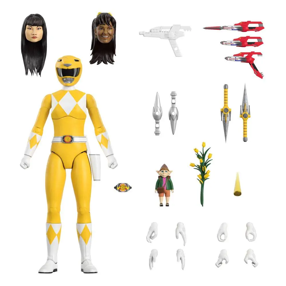 Mighty Morphin Power Rangers Ultimates Figurka Akcji Yellow Ranger 18 cm zdjęcie produktu