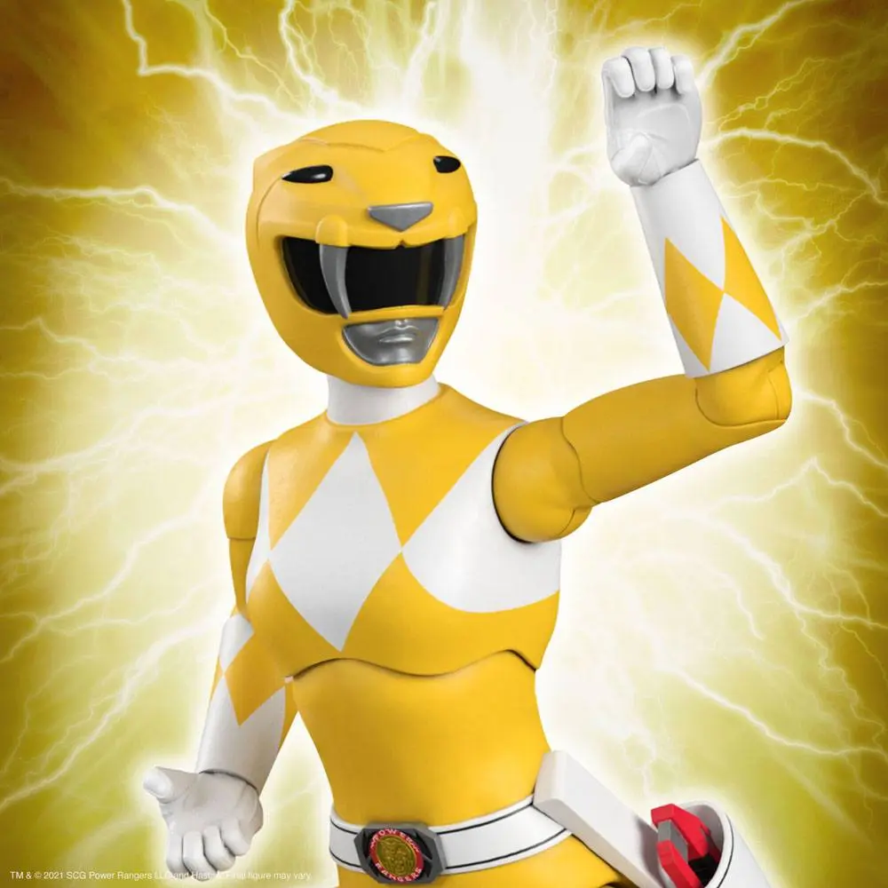 Mighty Morphin Power Rangers Ultimates Figurka Akcji Yellow Ranger 18 cm zdjęcie produktu