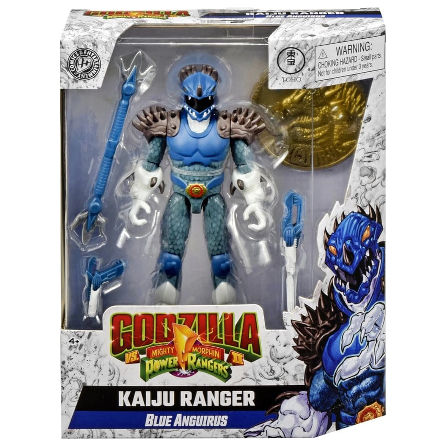 Mighty Morphin Power Rangers x Godzilla Figurka akcji Blue Anguirus zdjęcie produktu