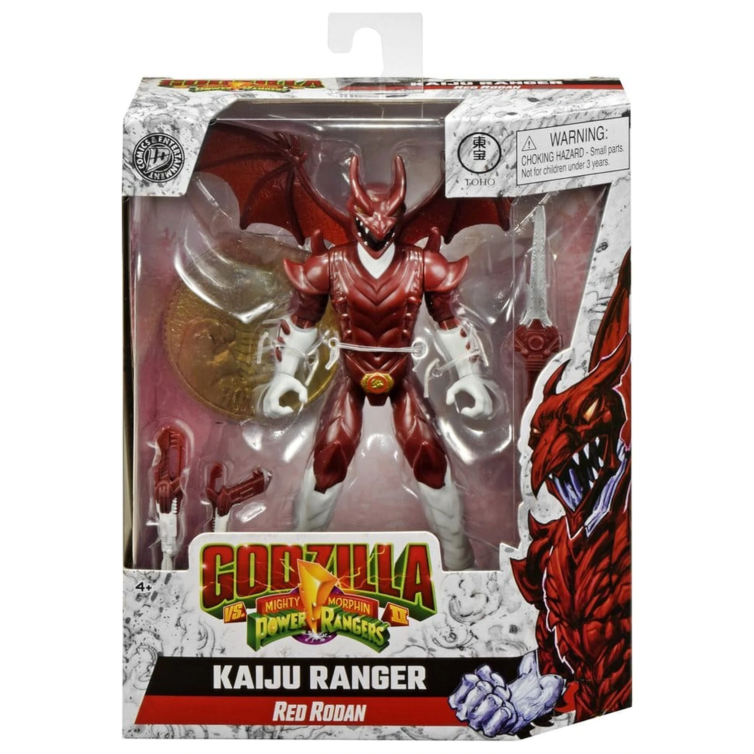 Mighty Morphin Power Rangers x Godzilla Figurka akcji Red Rodan zdjęcie produktu