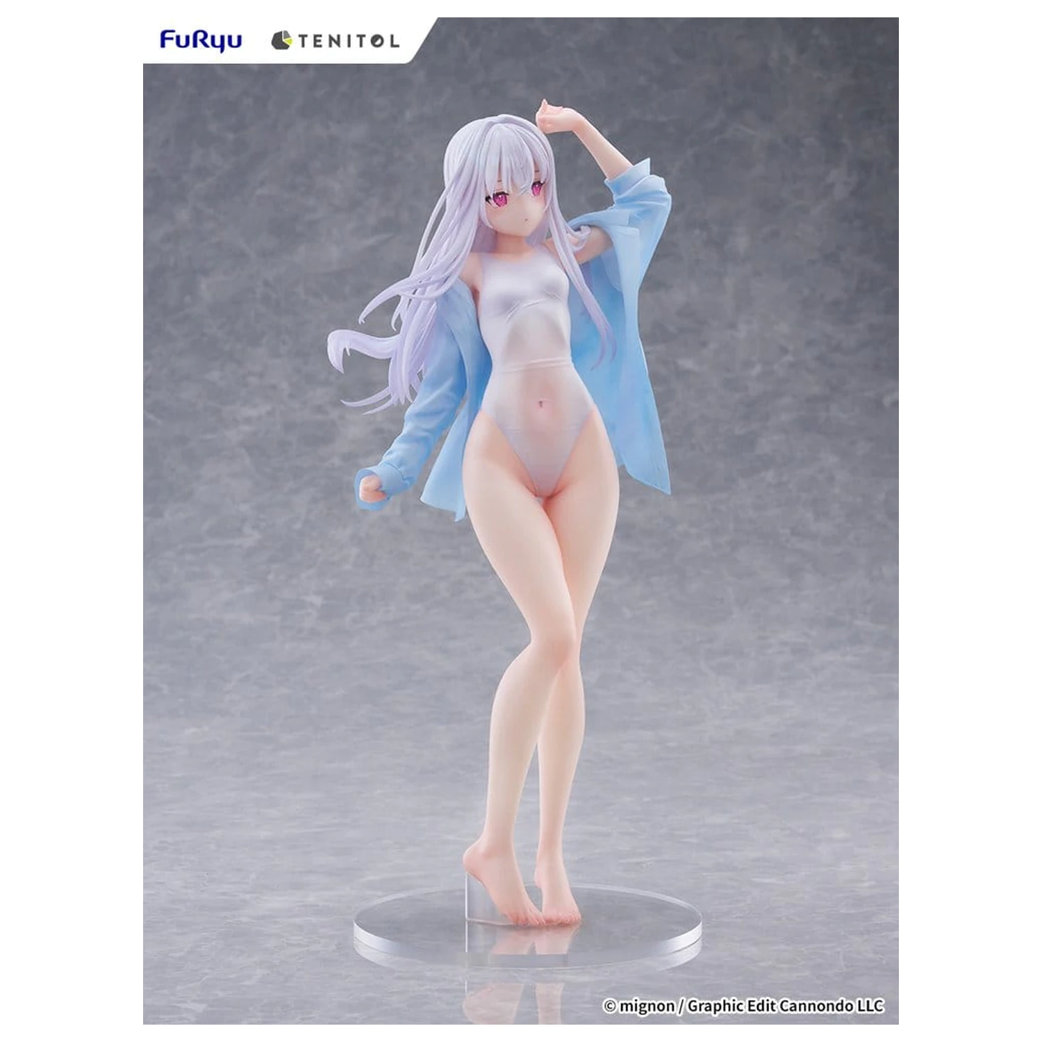 Mignon Works Tenitol Tall PVC Figurka Shiro Swimsuit Ver. 30 cm zdjęcie produktu