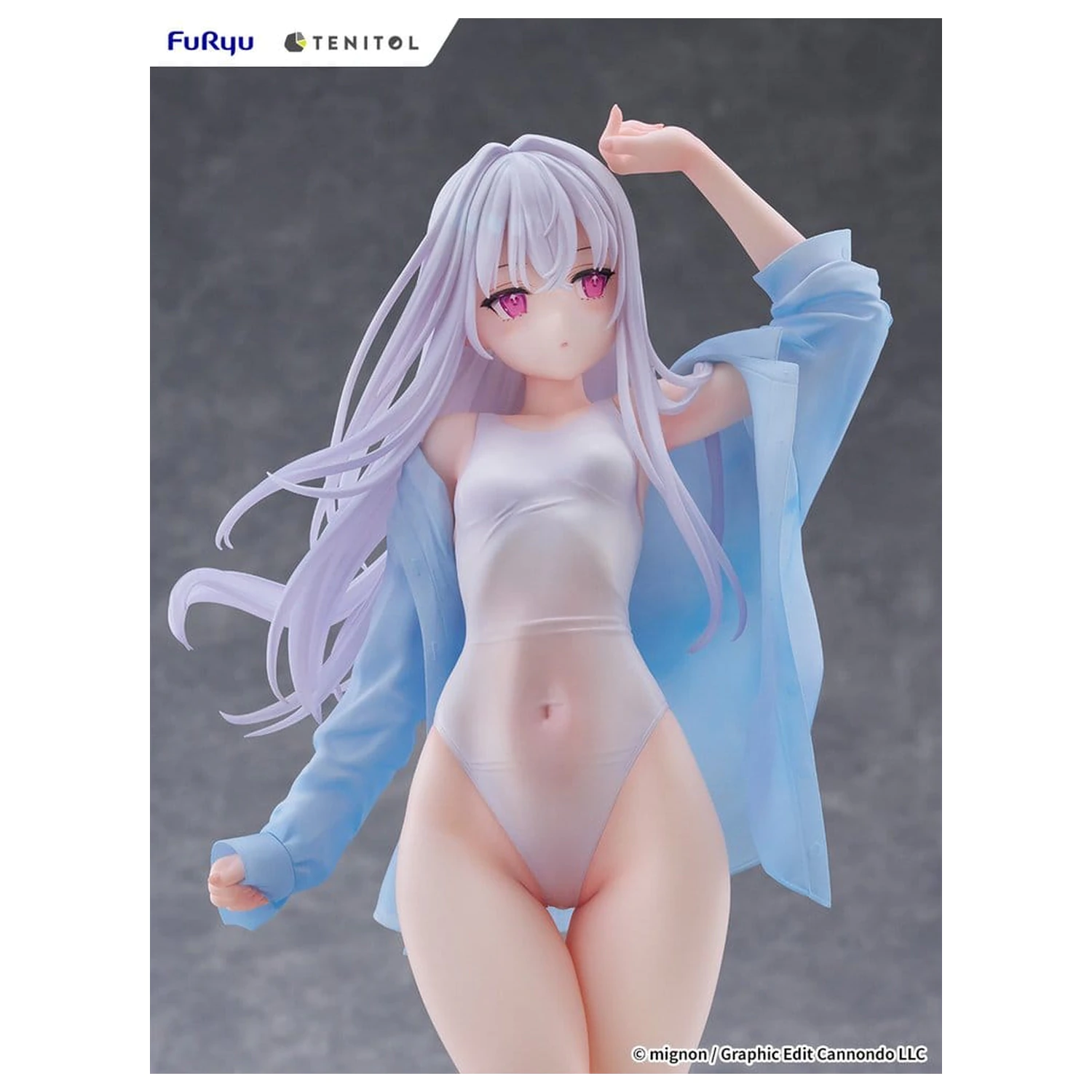 Mignon Works Tenitol Tall PVC Figurka Shiro Swimsuit Ver. 30 cm zdjęcie produktu