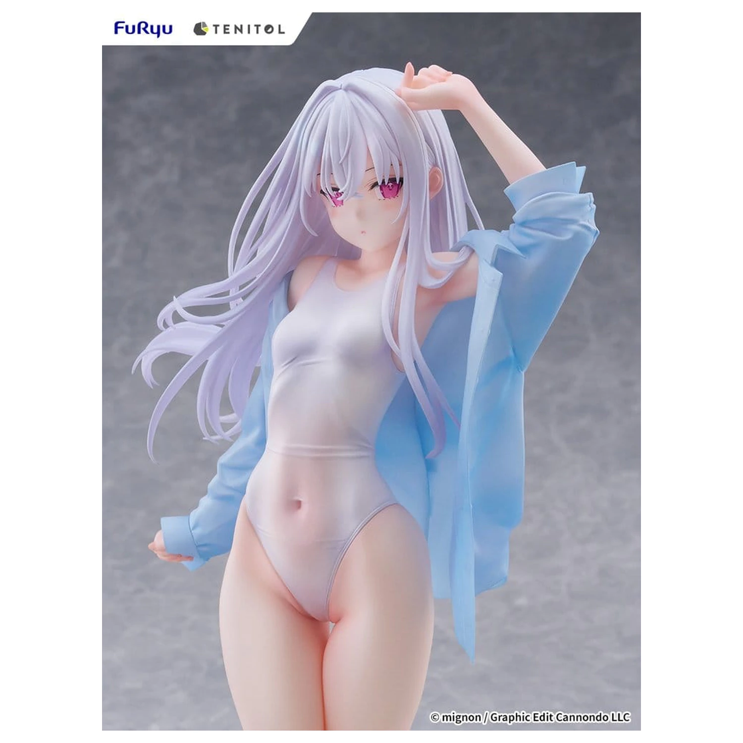 Mignon Works Tenitol Tall PVC Figurka Shiro Swimsuit Ver. 30 cm zdjęcie produktu