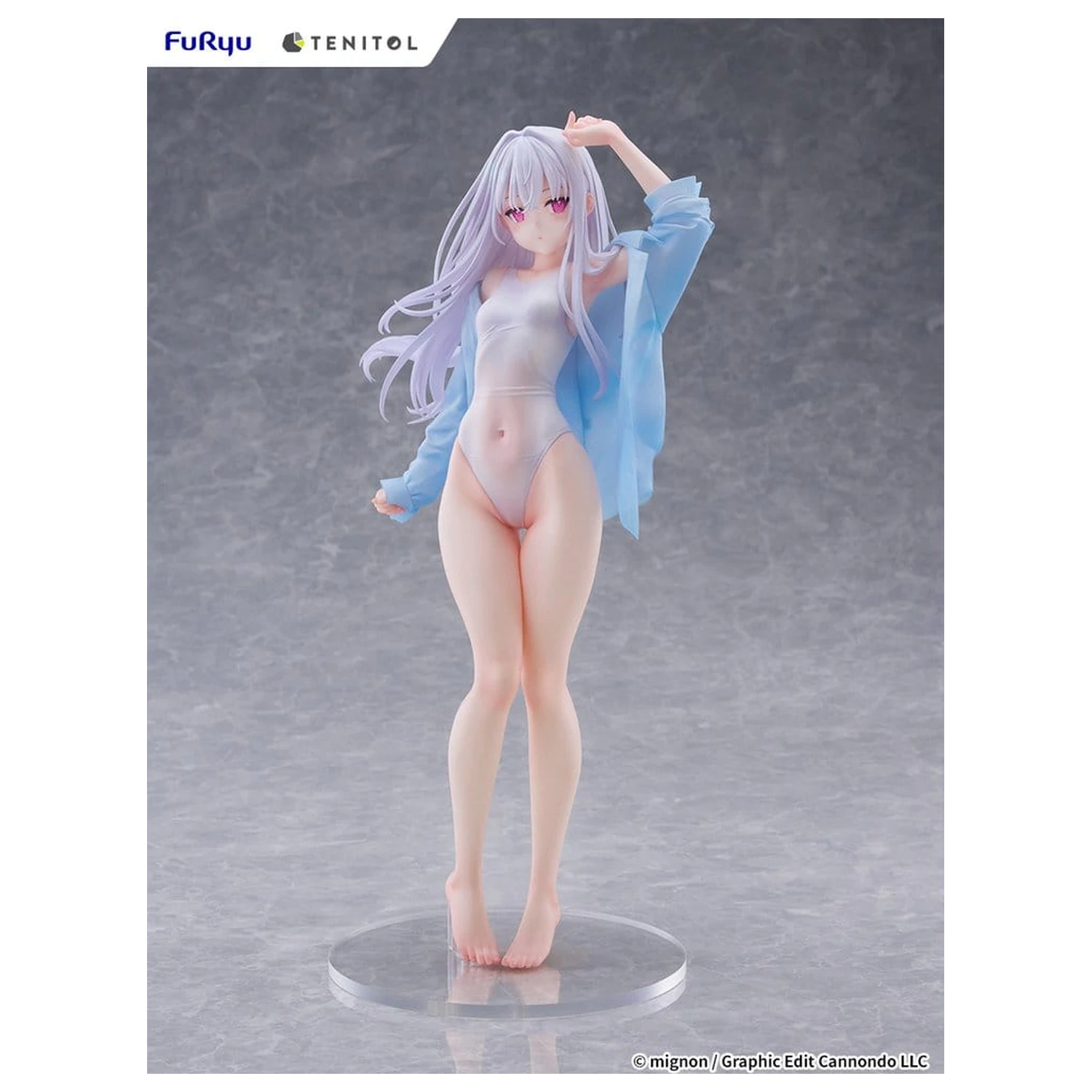 Mignon Works Tenitol Tall PVC Figurka Shiro Swimsuit Ver. 30 cm zdjęcie produktu