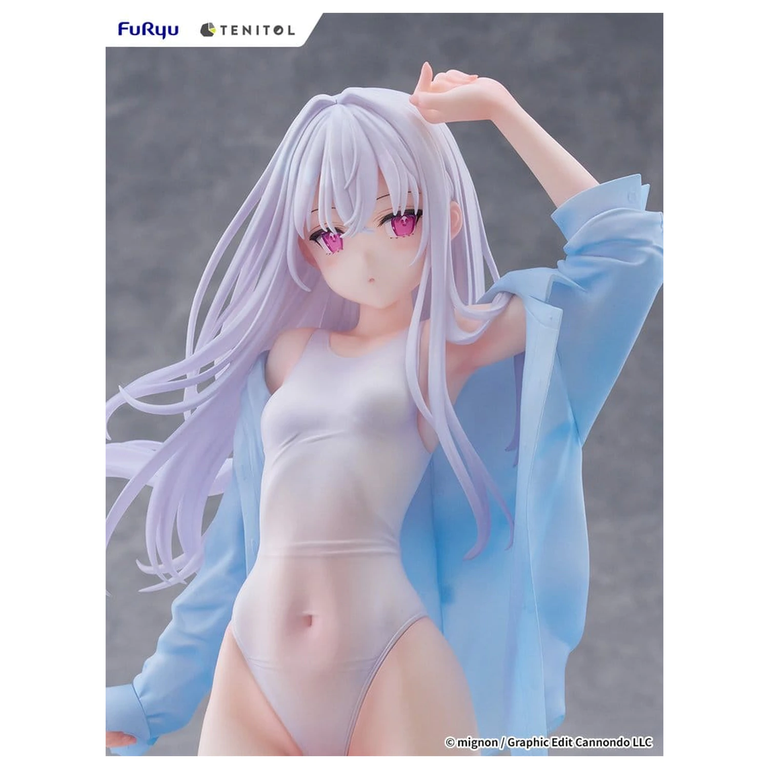 Mignon Works Tenitol Tall PVC Figurka Shiro Swimsuit Ver. 30 cm zdjęcie produktu