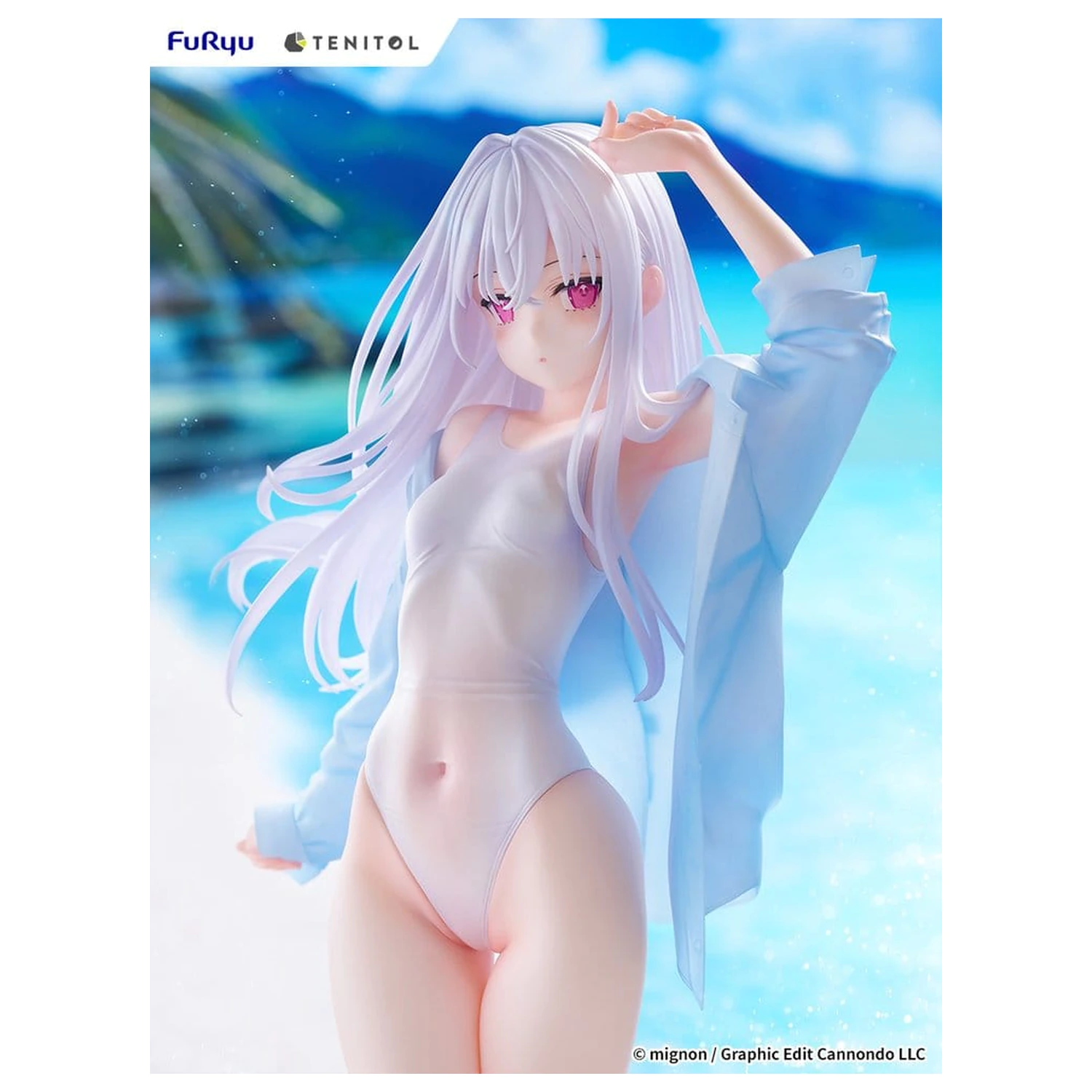 Mignon Works Tenitol Tall PVC Figurka Shiro Swimsuit Ver. 30 cm zdjęcie produktu