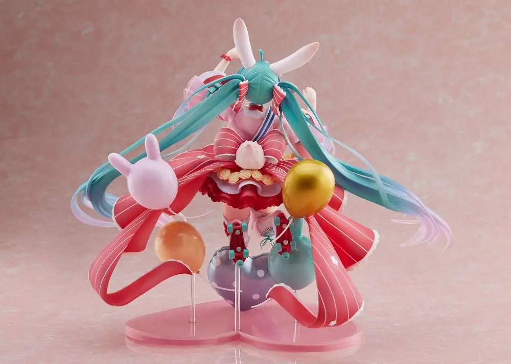 Statua Miku Hatsune z PCV 1/7 Miku Hatsune Birthday 2021 (Pretty Rabbit Ver.) by Spiritale 21 cm zdjęcie produktu