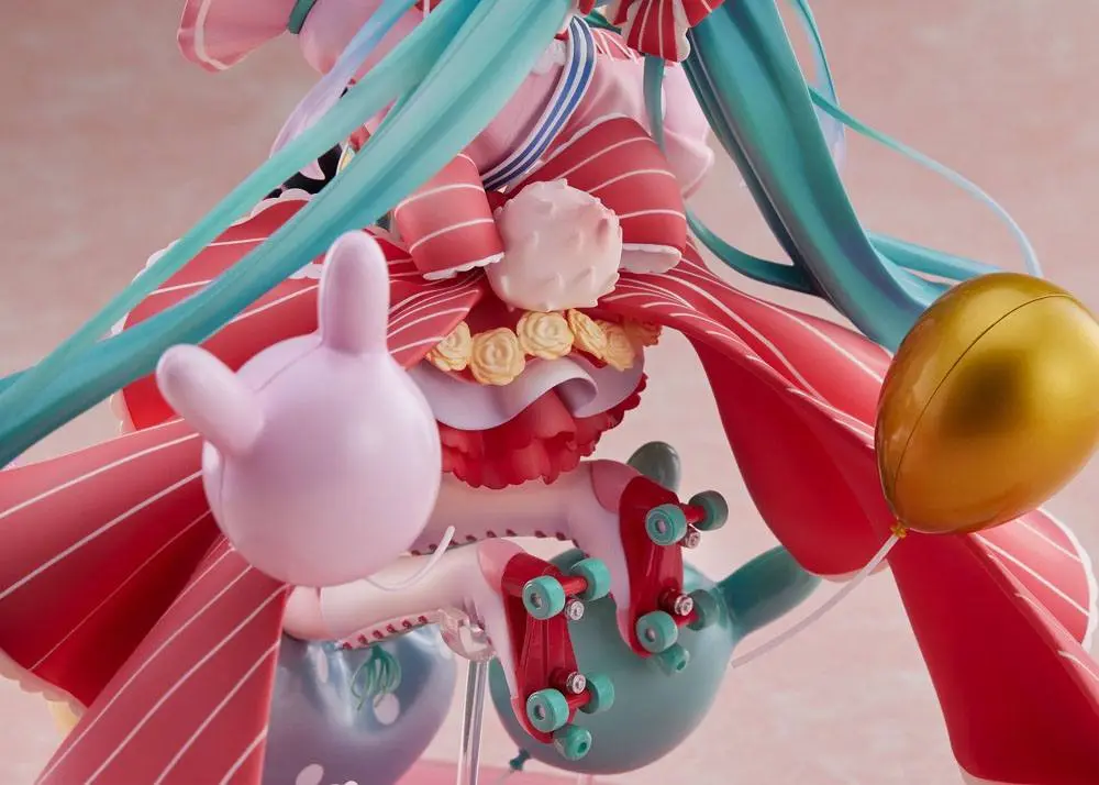 Statua Miku Hatsune z PCV 1/7 Miku Hatsune Birthday 2021 (Pretty Rabbit Ver.) by Spiritale 21 cm zdjęcie produktu