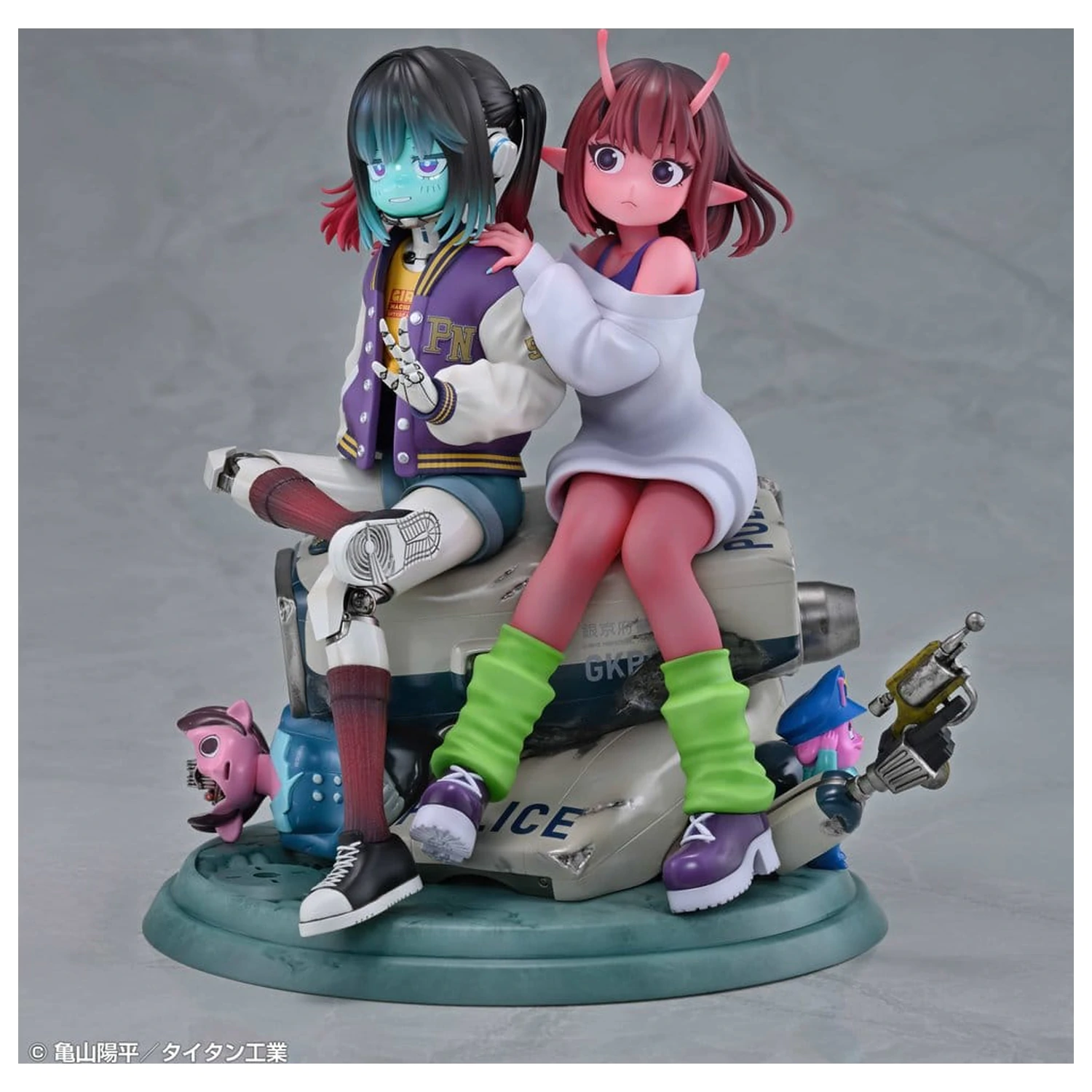 Milky Subway The Galactic Limited Express figurki PVC 2-pak Chiharu & Makina 18 cm zdjęcie produktu
