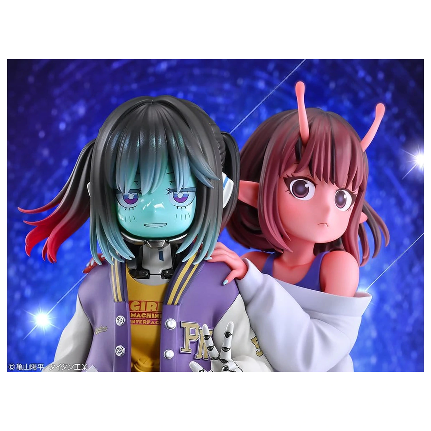 Milky Subway The Galactic Limited Express figurki PVC 2-pak Chiharu & Makina 18 cm zdjęcie produktu