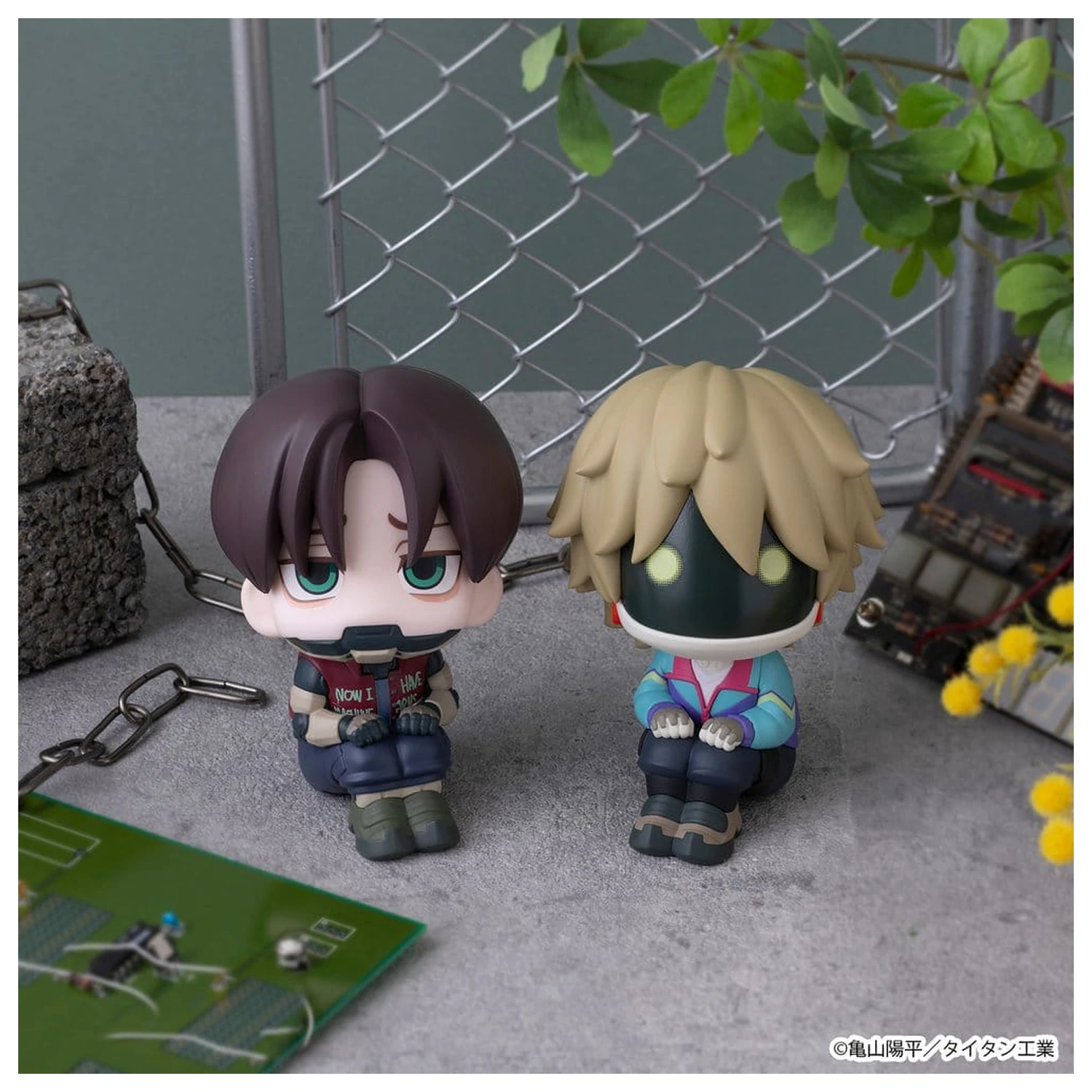 Milky Subway The Galactic Limited Express Look Up figurki PVC 2-pak Kurt i Max 11 cm (z prezentem) zdjęcie produktu