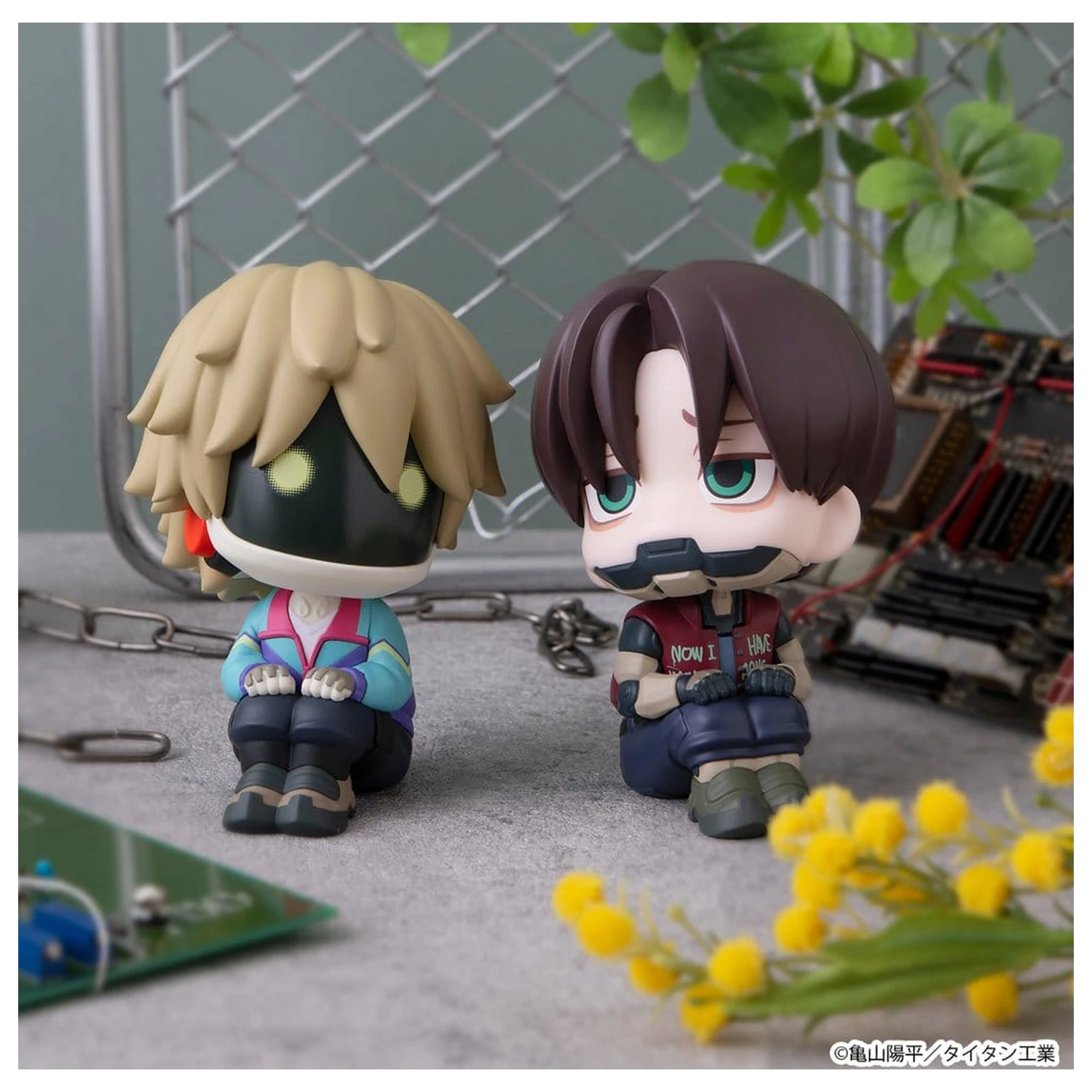 Milky Subway The Galactic Limited Express Look Up figurki PVC 2-pak Kurt i Max 11 cm (z prezentem) zdjęcie produktu