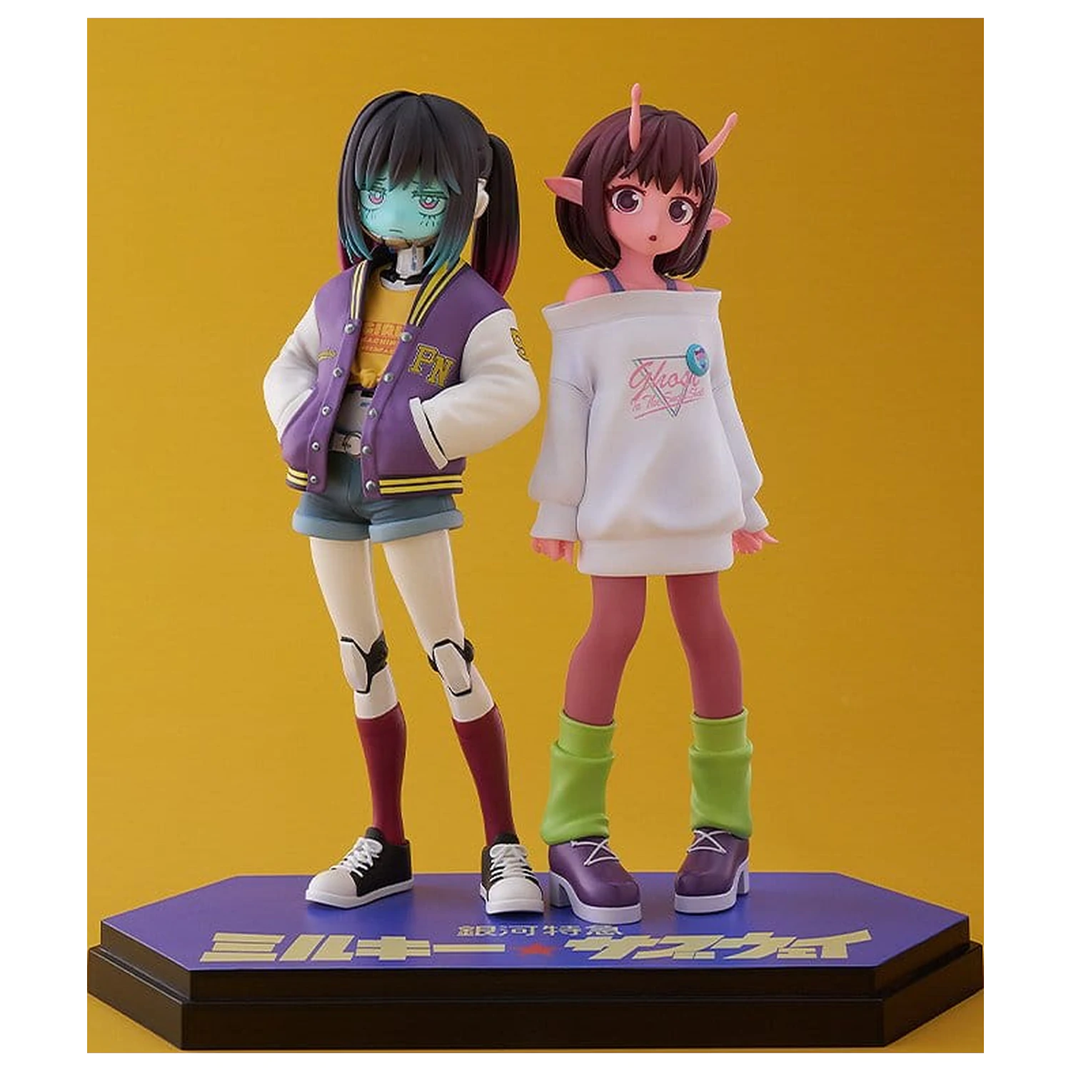 Milky Subway The Galactic Limited Express Pop Up Parade Figurka PVC Chiharu & Makina 15 cm zdjęcie produktu