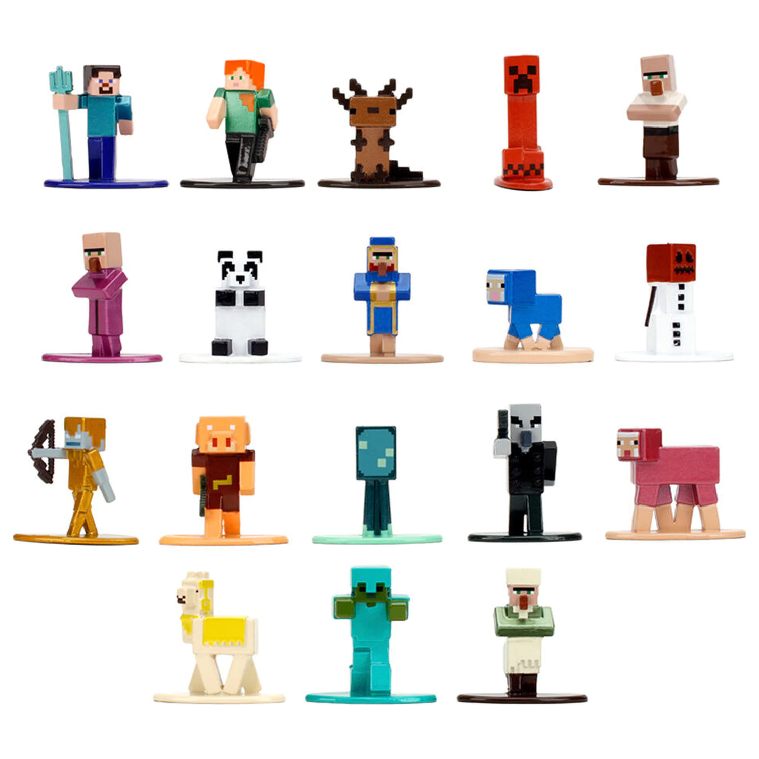 Minecraft zestaw 18 figurek 4cm zdjęcie produktu
