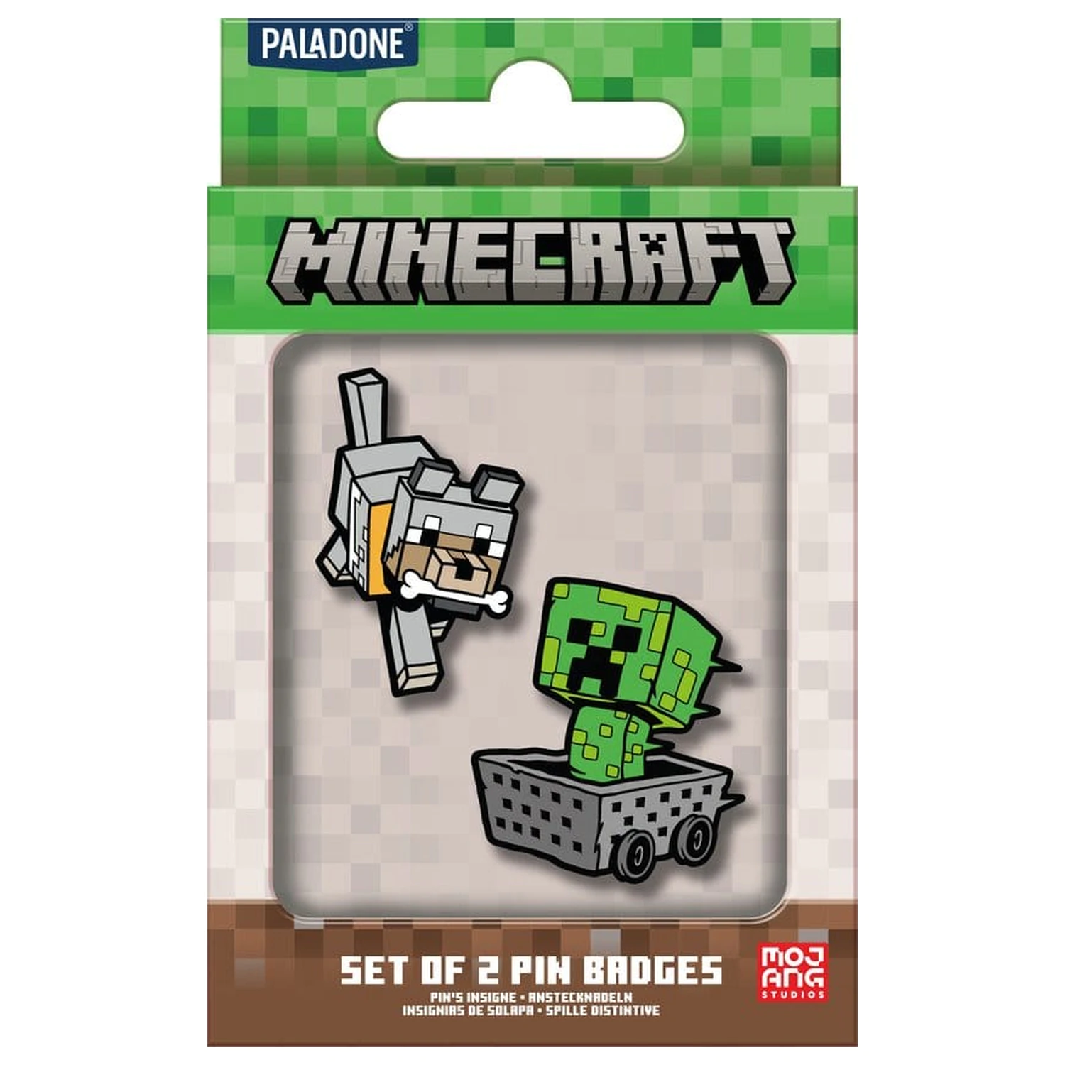 Minecraft Zestaw 2 przypinek zdjęcie produktu
