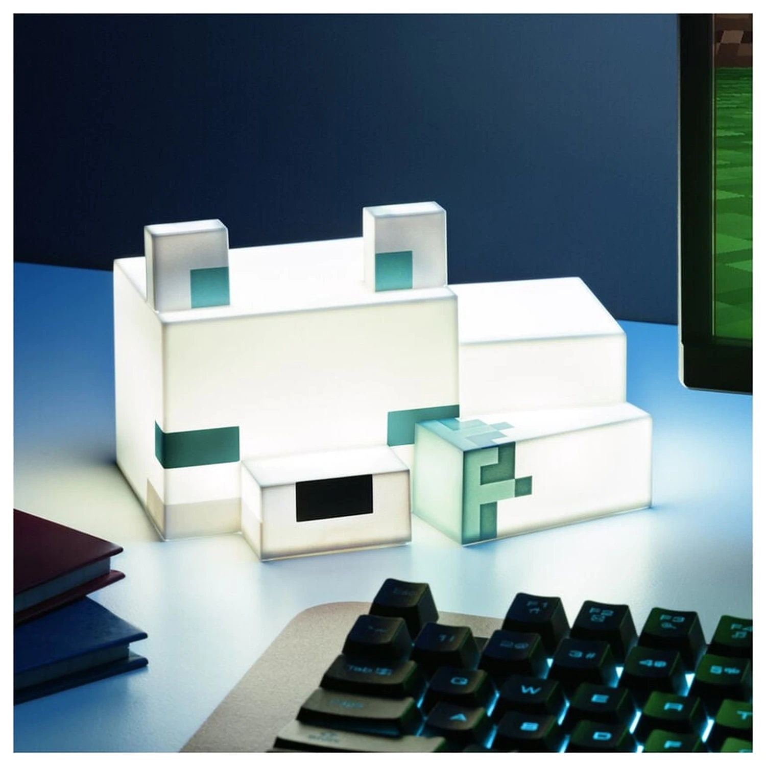 Minecraft 3D Lampa Nocna Arctic Fox zdjęcie produktu
