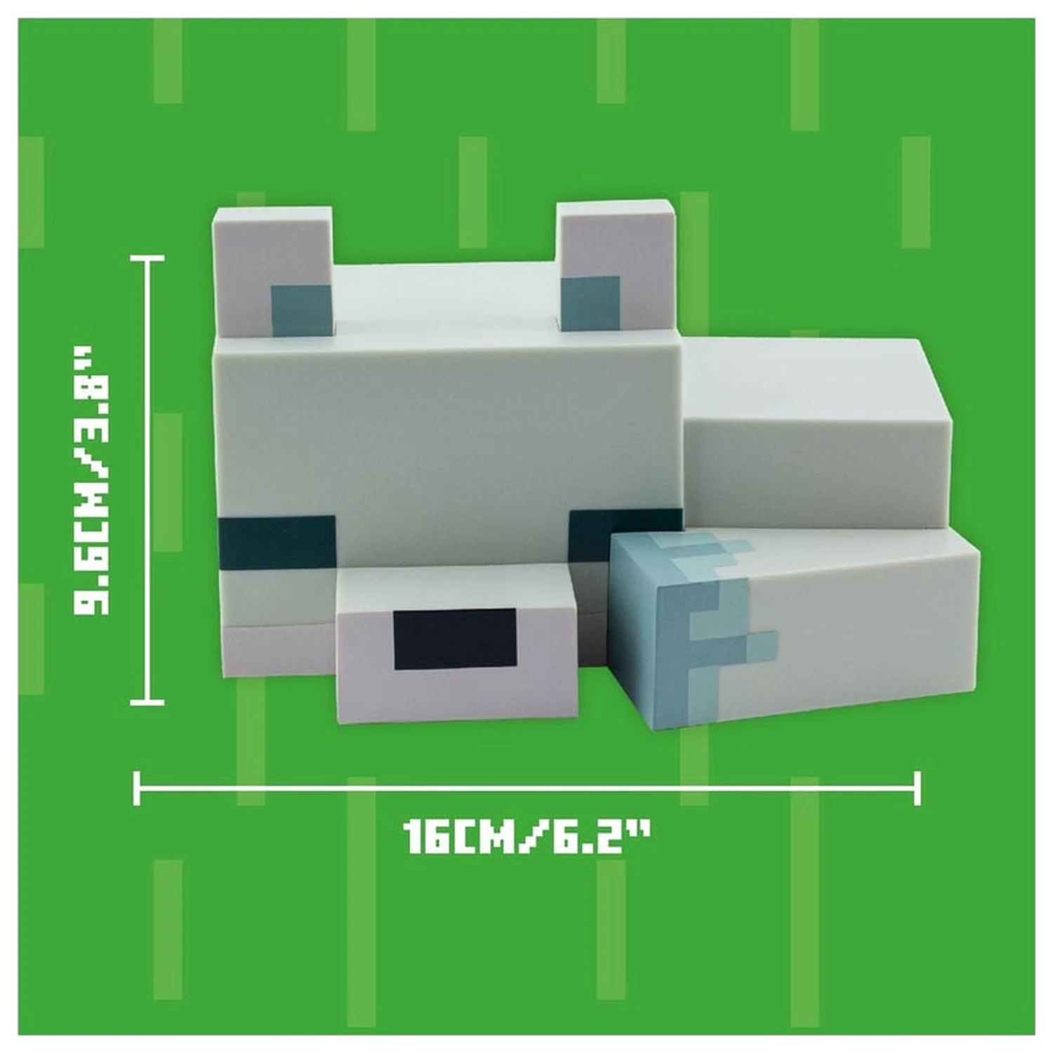Minecraft 3D Lampa Nocna Arctic Fox zdjęcie produktu