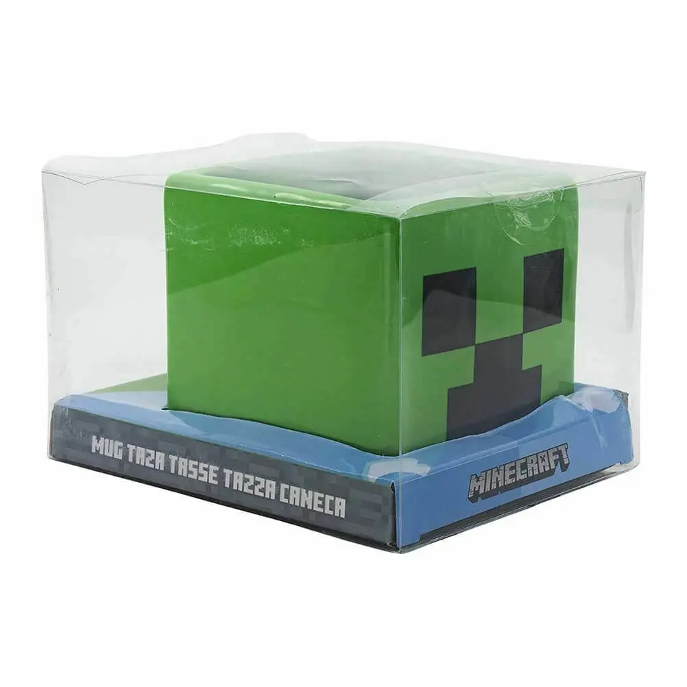 Minecraft 3D Kubek Twarz Creepera 445 ml zdjęcie produktu