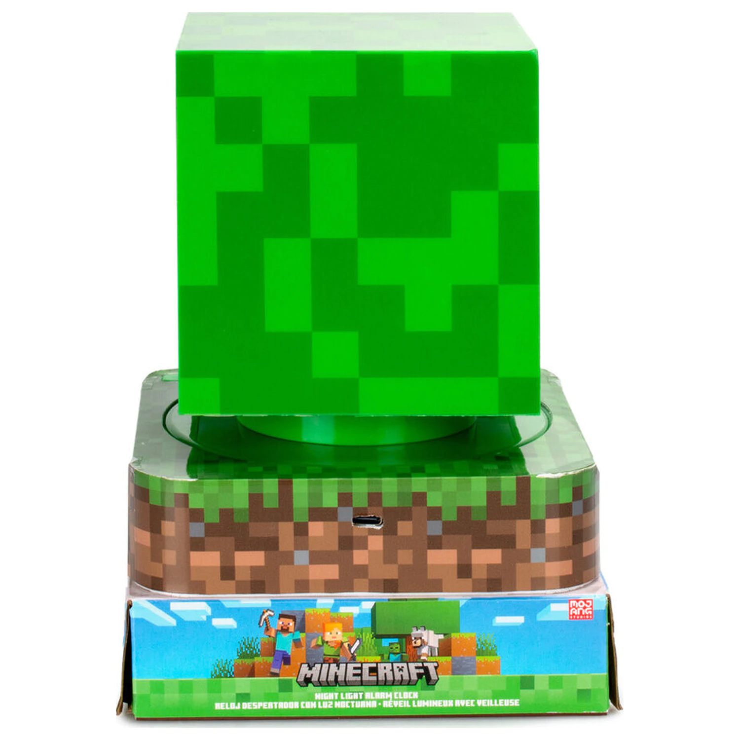Minecraft lampa 3D z alarmem zdjęcie produktu