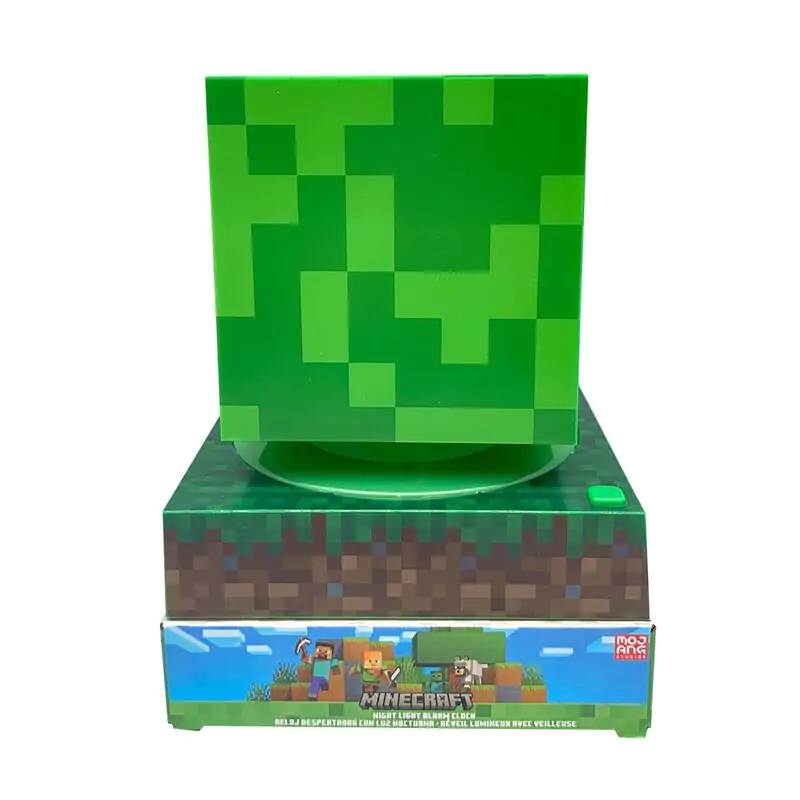 Minecraft Lampa 3D z budzikiem zdjęcie produktu