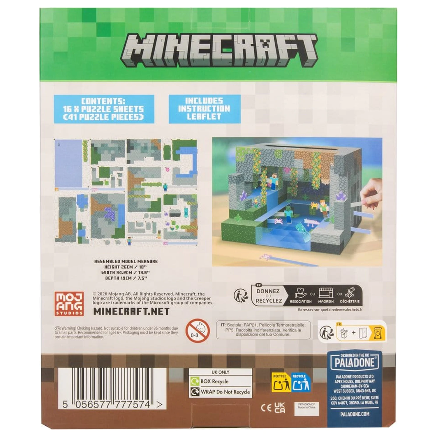Minecraft Construction Kit Scena 3D zdjęcie produktu