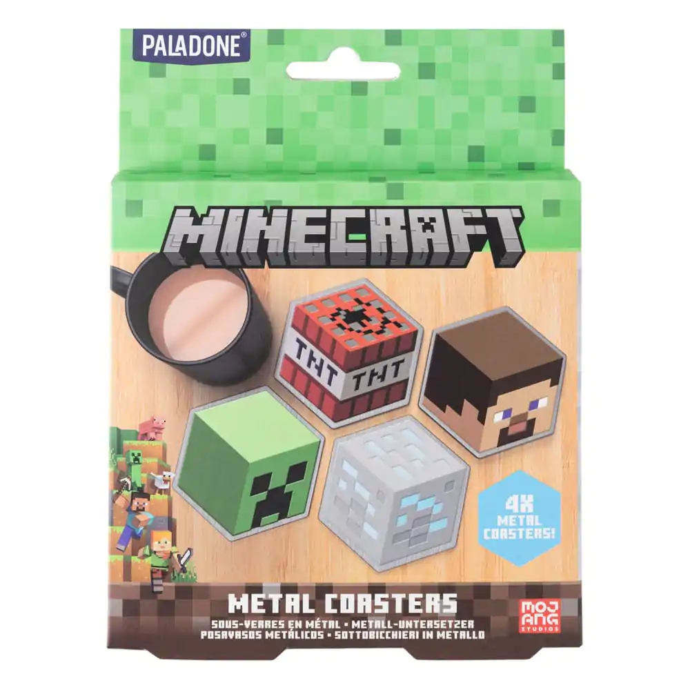 Minecraft Podstawki 4-Pak zdjęcie produktu