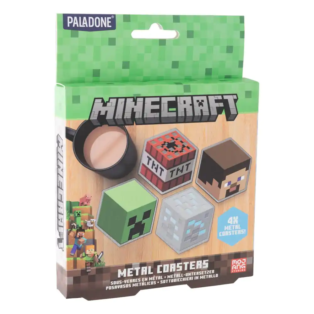 Minecraft Podstawki 4-Pak zdjęcie produktu