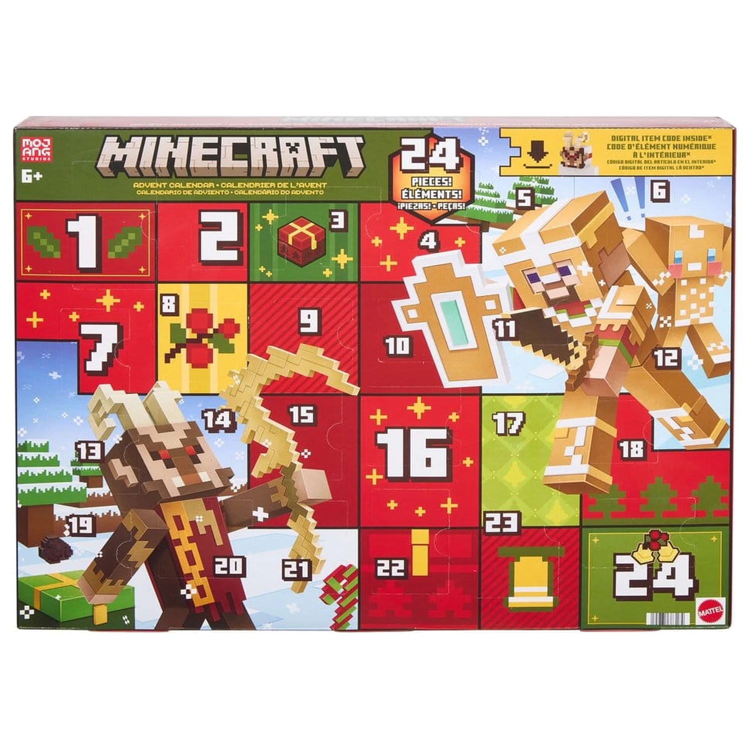 Minecraft Kalendarz adwentowy zdjęcie produktu