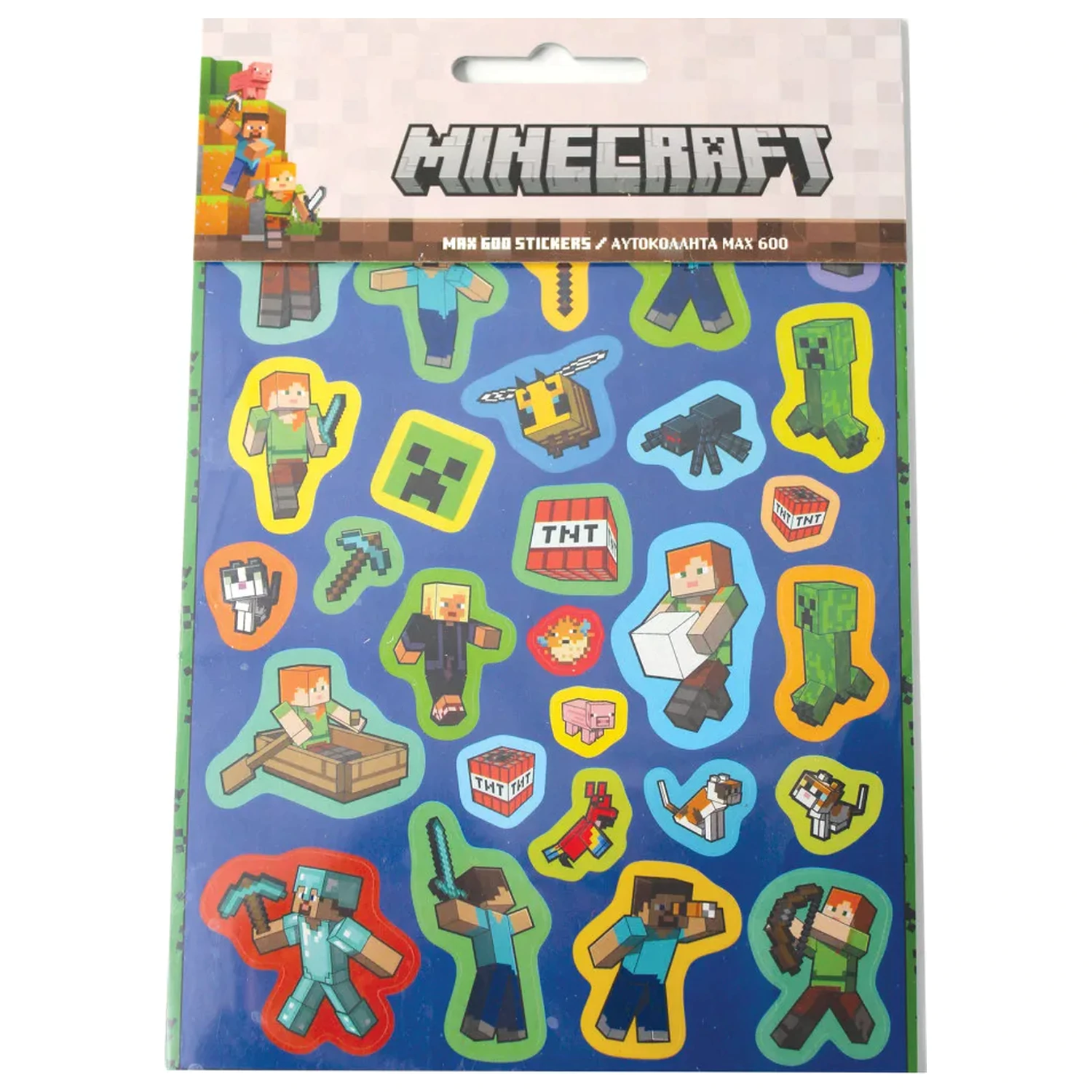 Minecraft Adventures Zestaw naklejek 600-częściowy zdjęcie produktu