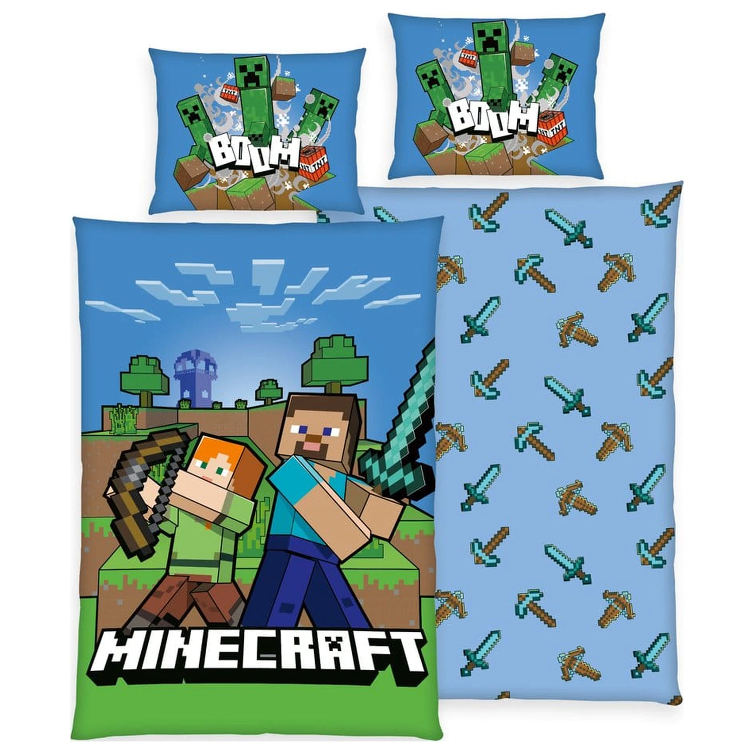 Minecraft Pościel Boom zdjęcie produktu