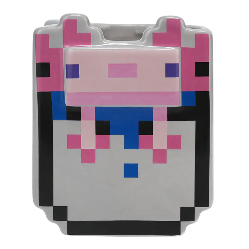 Minecraft Ajolotl Kubek 3D zdjęcie produktu