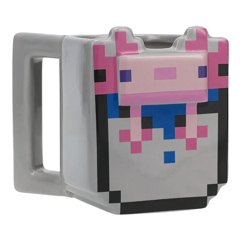 Minecraft Ajolotl Kubek 3D zdjęcie produktu