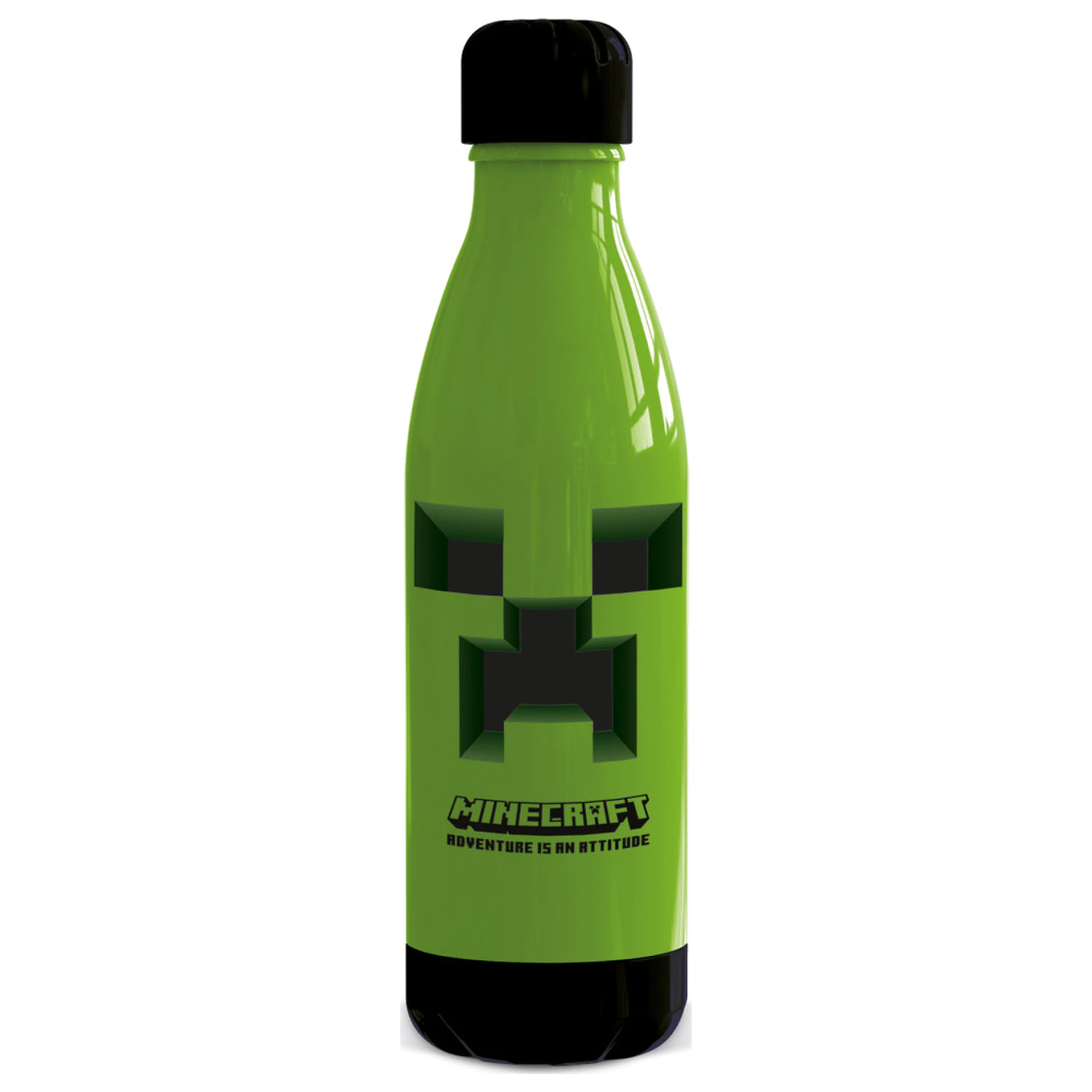 Minecraft Attitude plastikowa butelka na wodę z zakręcaną nakrętką 660 ml zdjęcie produktu