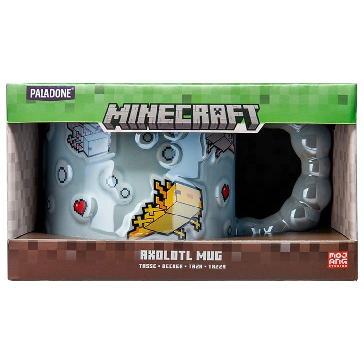 Kubek Minecraft Axolotl Bubble Shaped zdjęcie produktu