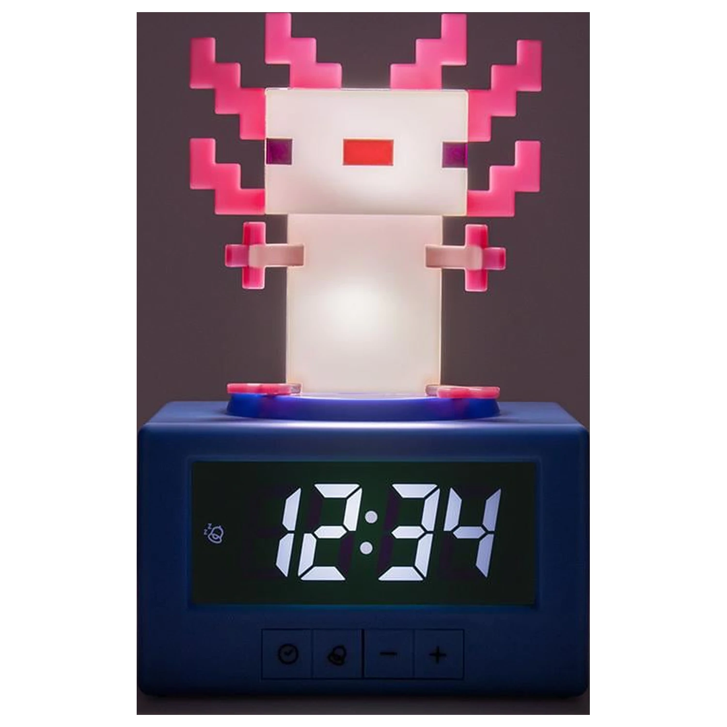 Minecraft Axolotl Icon Lampka Budzik 12cm zdjęcie produktu