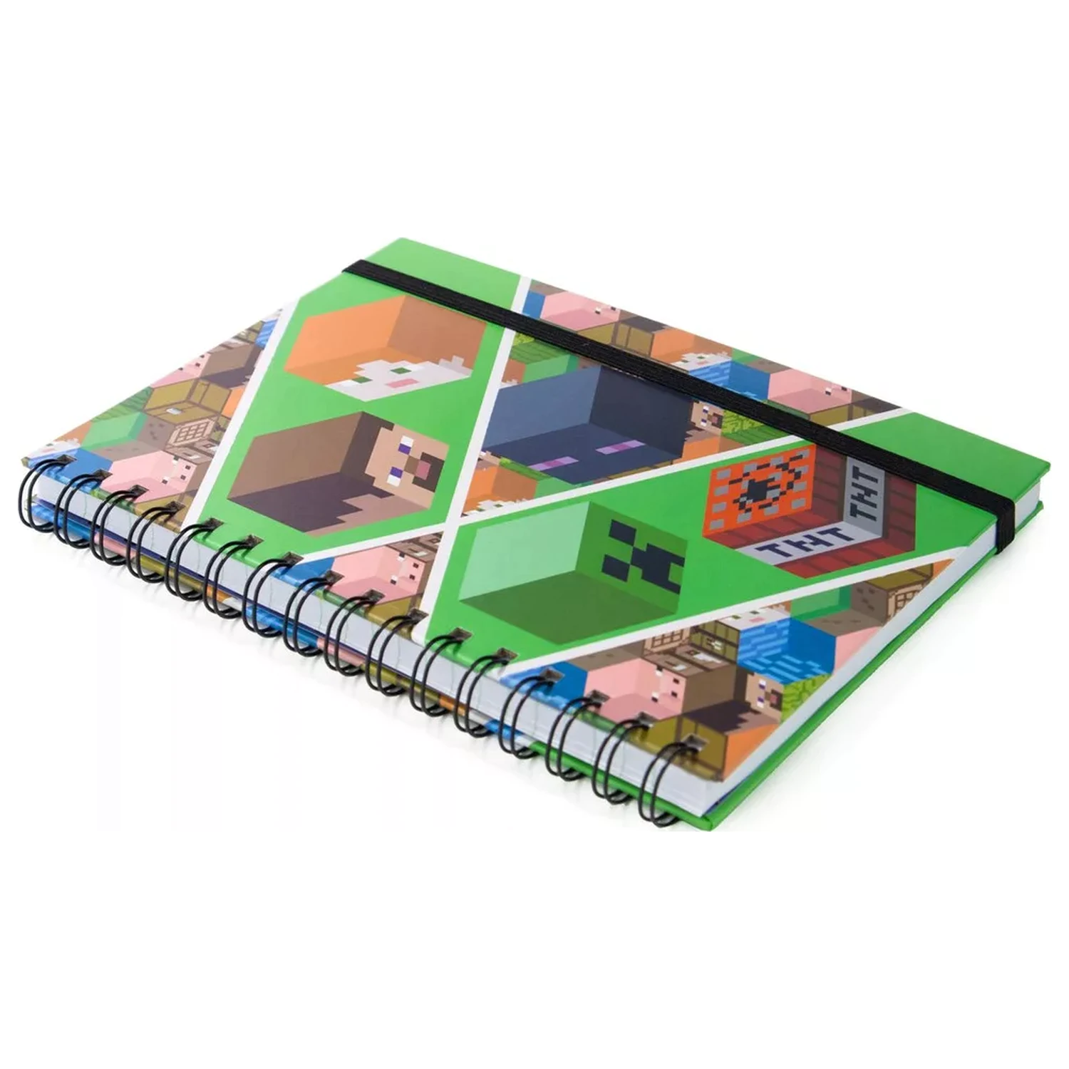Minecraft Blocks A5 Zeszyt w linię na spirali zdjęcie produktu