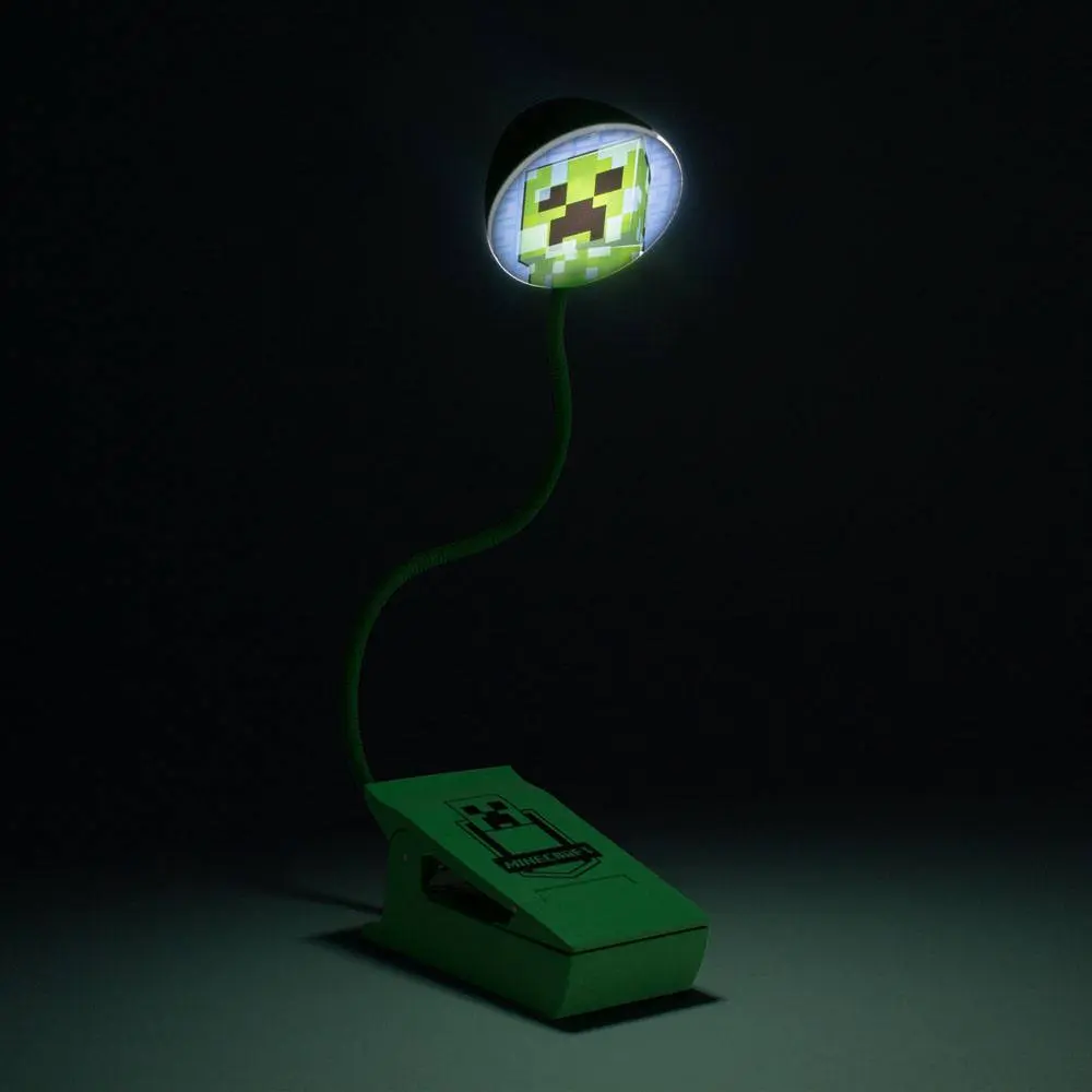 Minecraft lampka do czytania Creeper zdjęcie produktu