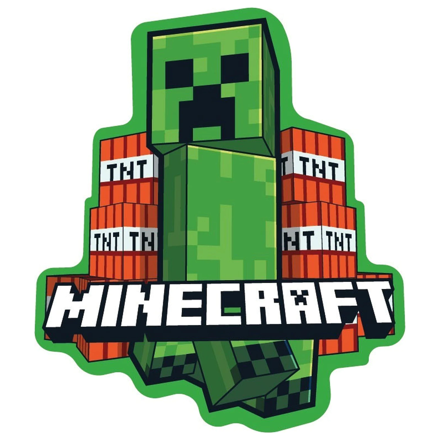 Minecraft Boom 3D Kształtna poduszka, dekoracyjna poduszka 40 cm zdjęcie produktu