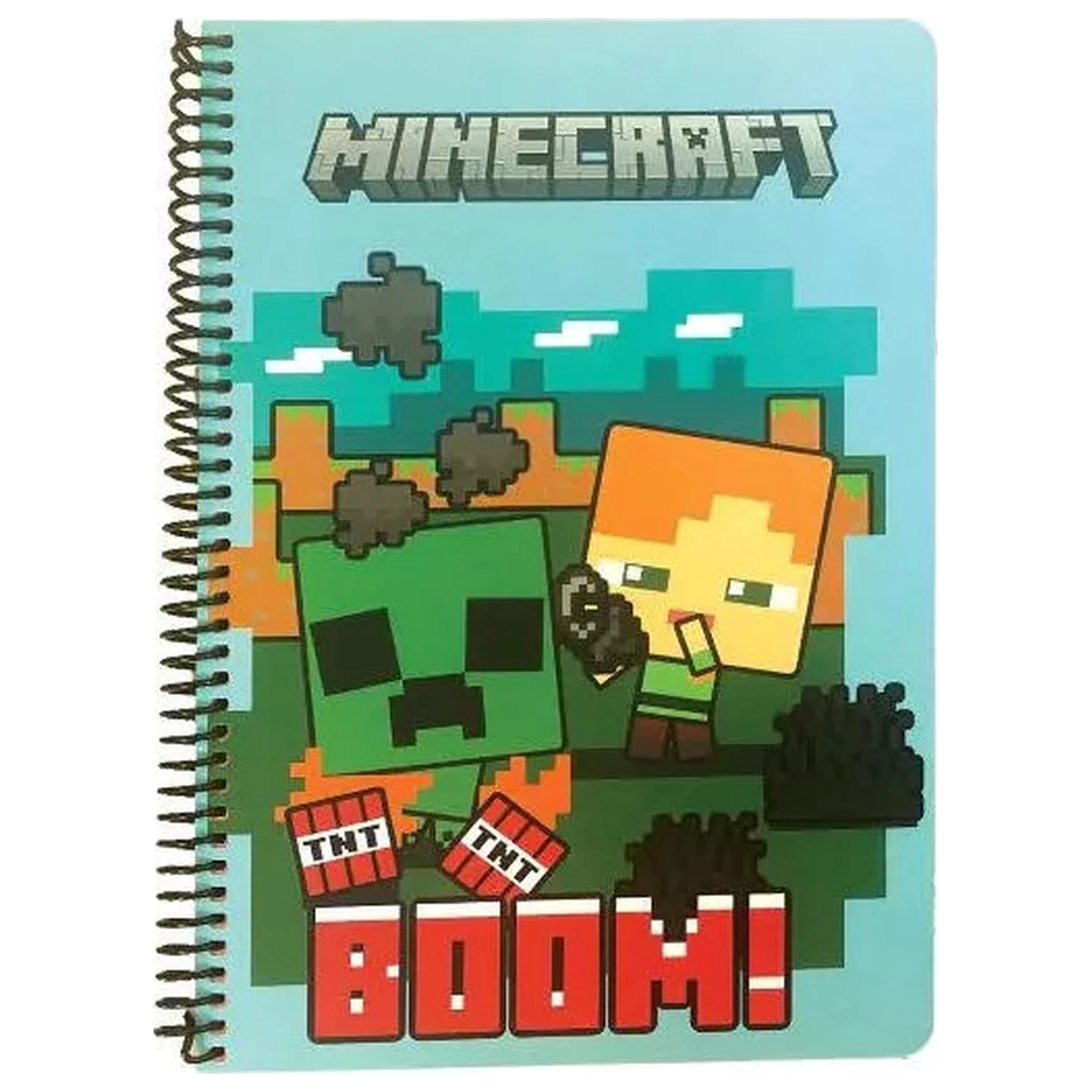 Minecraft Boom B/5 Zeszyt Spiralny w Linię, 70 Kartek zdjęcie produktu