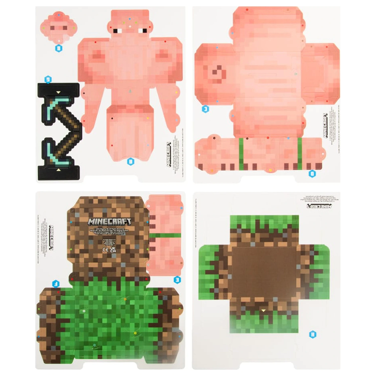 Minecraft Zbuduj Własną Skarbonkę Skarb Schwein zdjęcie produktu