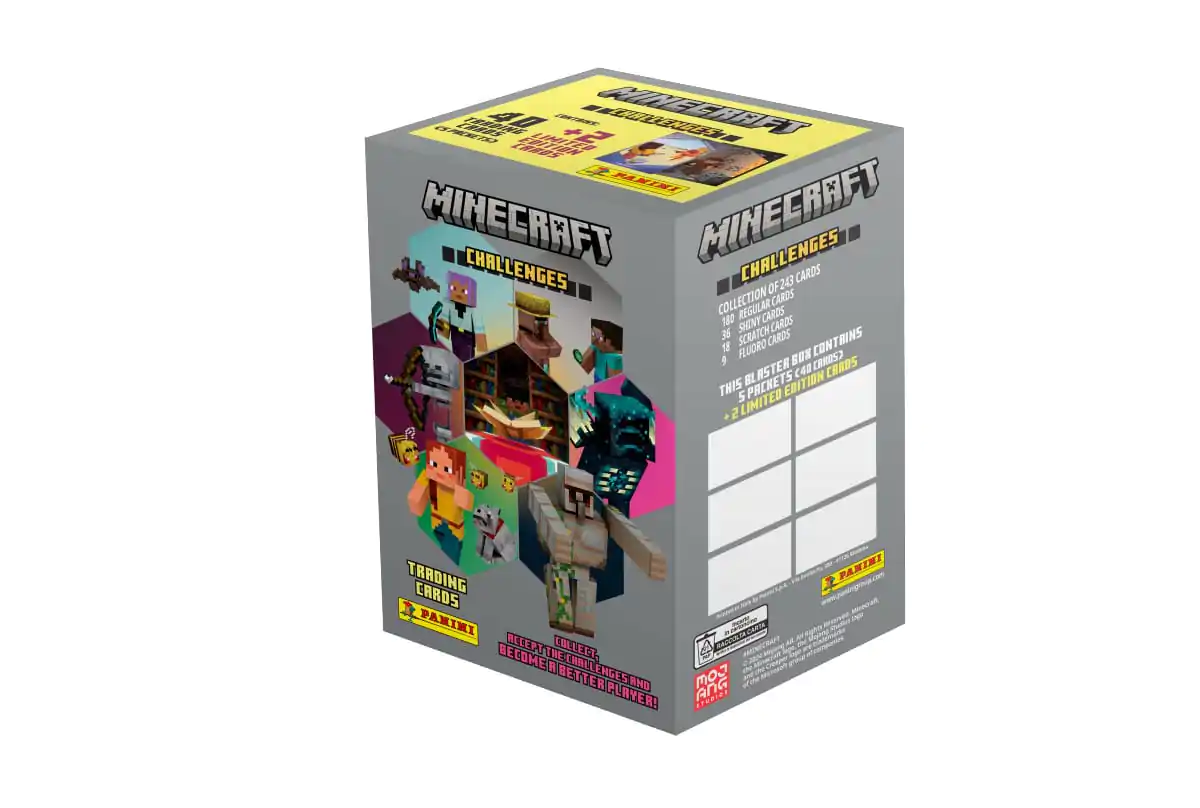 Minecraft - Challenges Trading Cards Blaster Box zdjęcie produktu