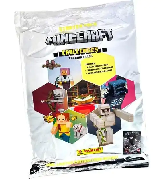 Minecraft - Challenges Trading Cards Starter Pack *Wersja Niemiecka* zdjęcie produktu