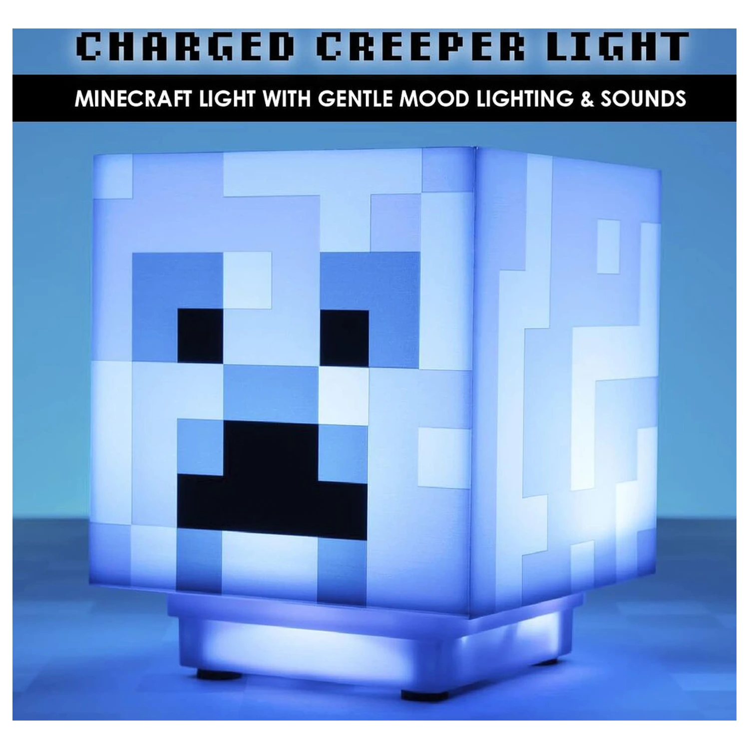 Minecraft Charged Creeper lampa z dźwiękiem 3D zdjęcie produktu