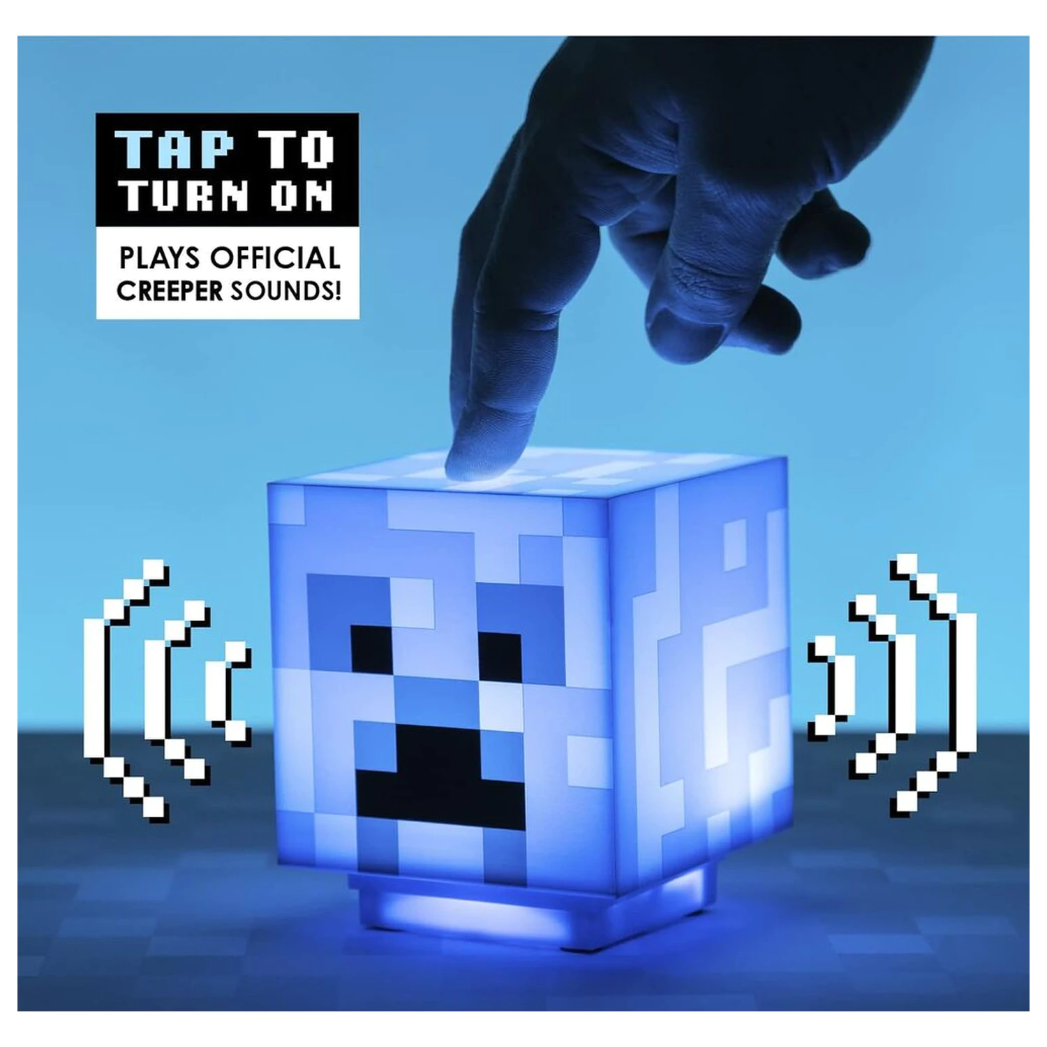 Minecraft Charged Creeper lampa z dźwiękiem 3D zdjęcie produktu