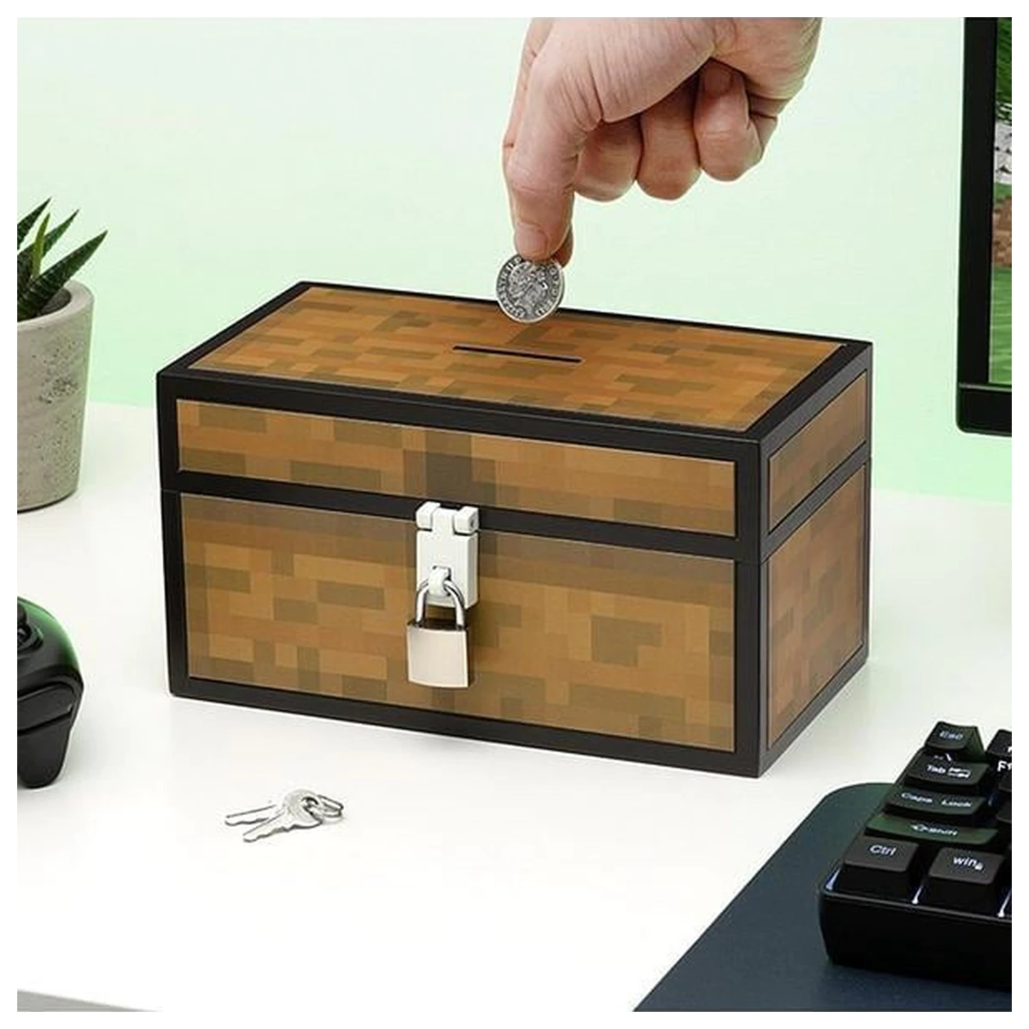 Minecraft Skarbonka Chest 12 cm zdjęcie produktu
