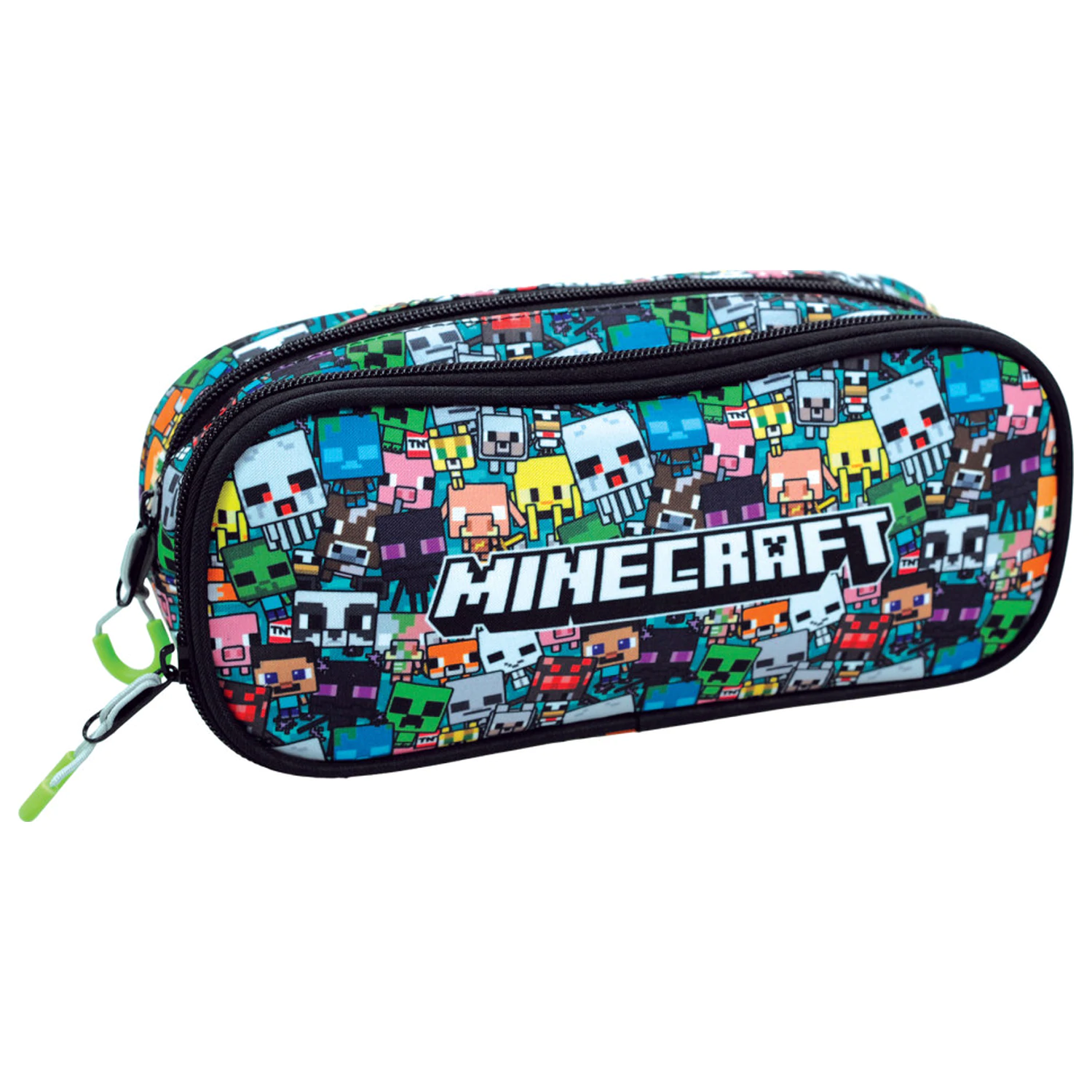 Minecraft Chibi piórnik z 2 przegródkami 23,5 cm zdjęcie produktu
