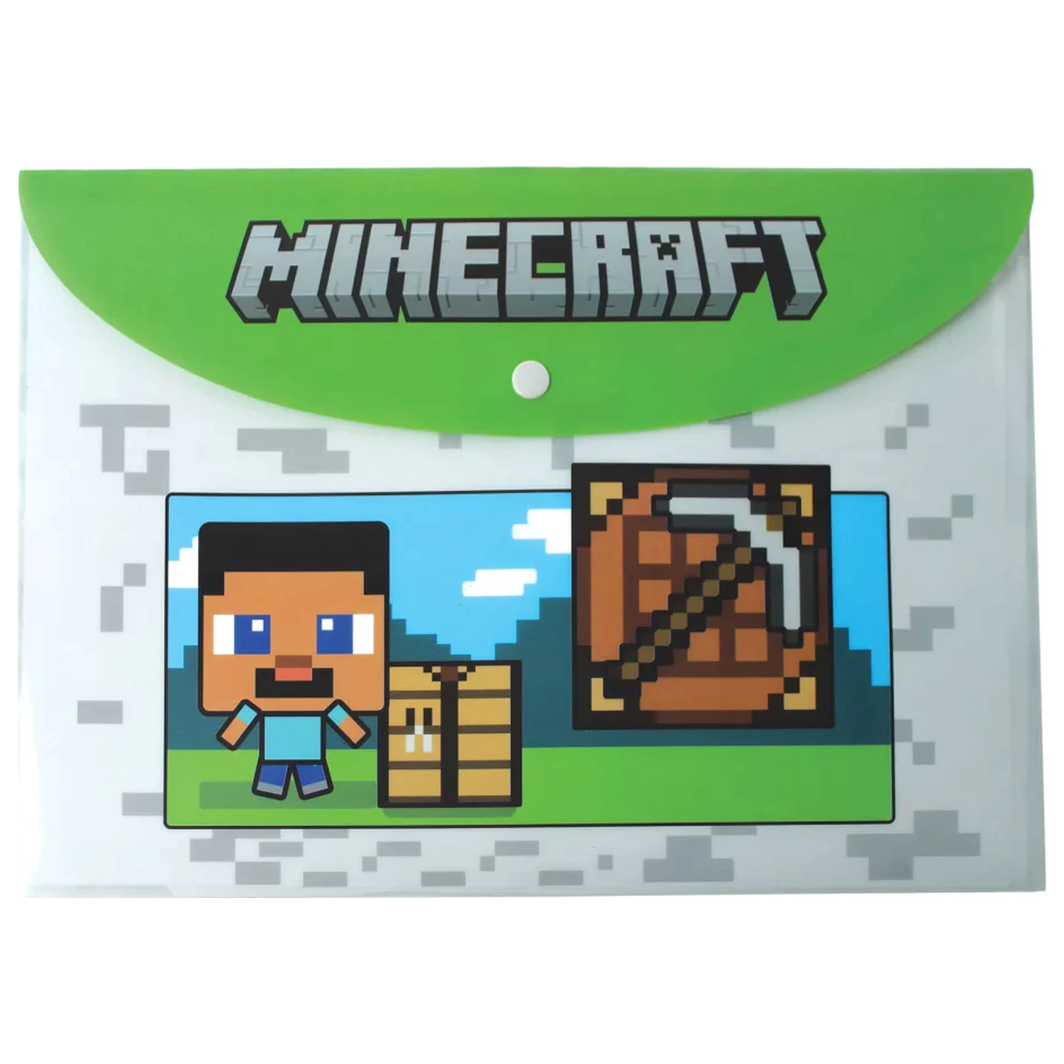 Minecraft Chibi A/4 Saszetka na Dokumenty zdjęcie produktu