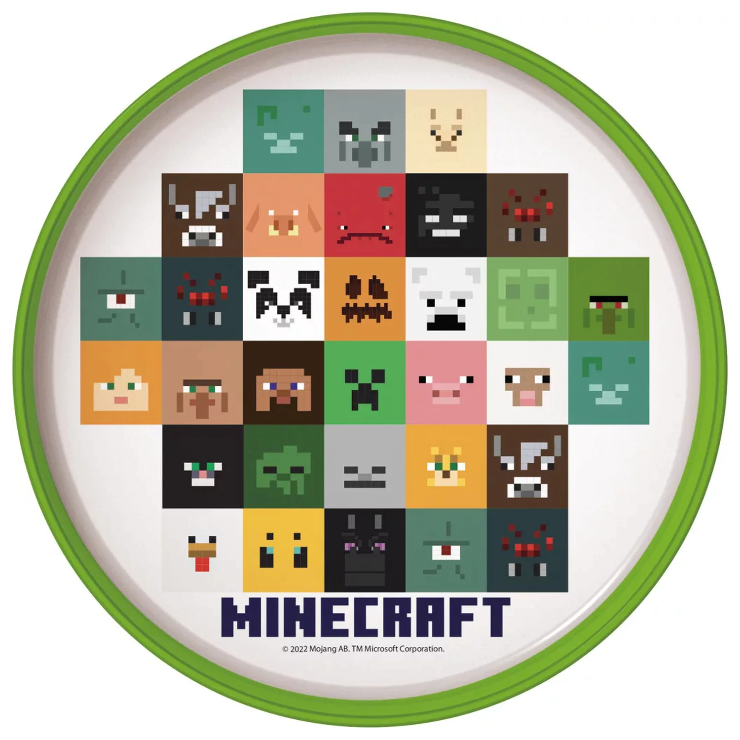 Minecraft Crafters Antypoślizgowy talerz Micro Flat zdjęcie produktu